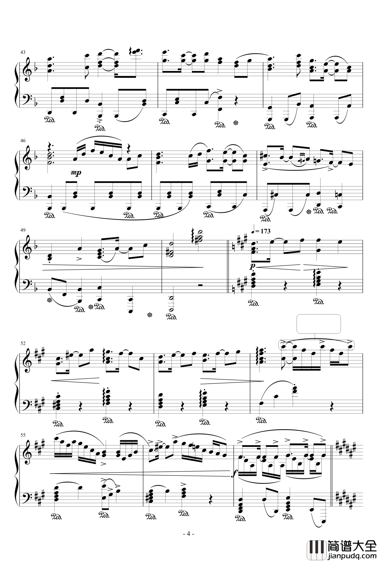 ネイティブフェイス钢琴谱_触手猴_幻想游戏雅