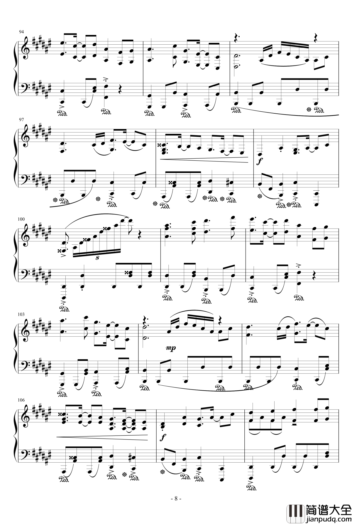 ネイティブフェイス钢琴谱_触手猴_幻想游戏雅