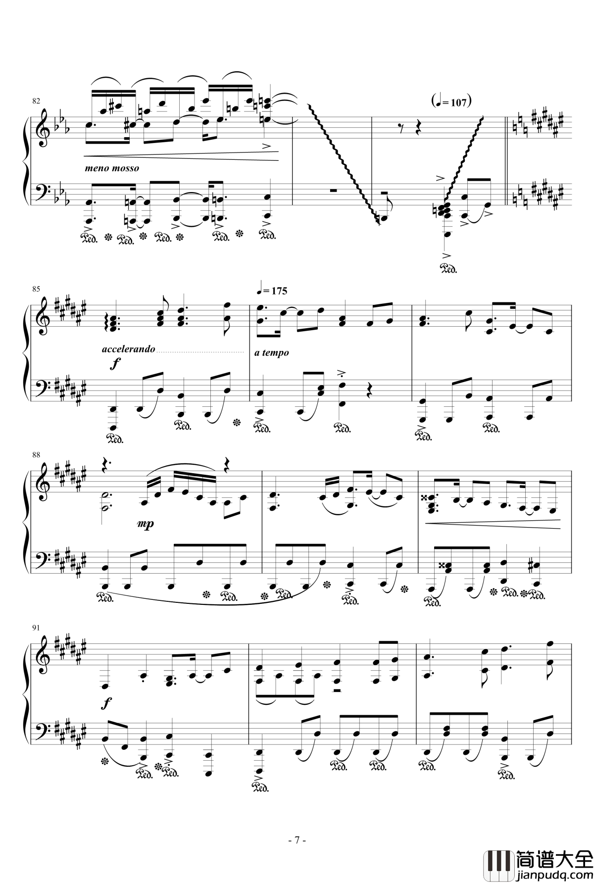 ネイティブフェイス钢琴谱_触手猴_幻想游戏雅