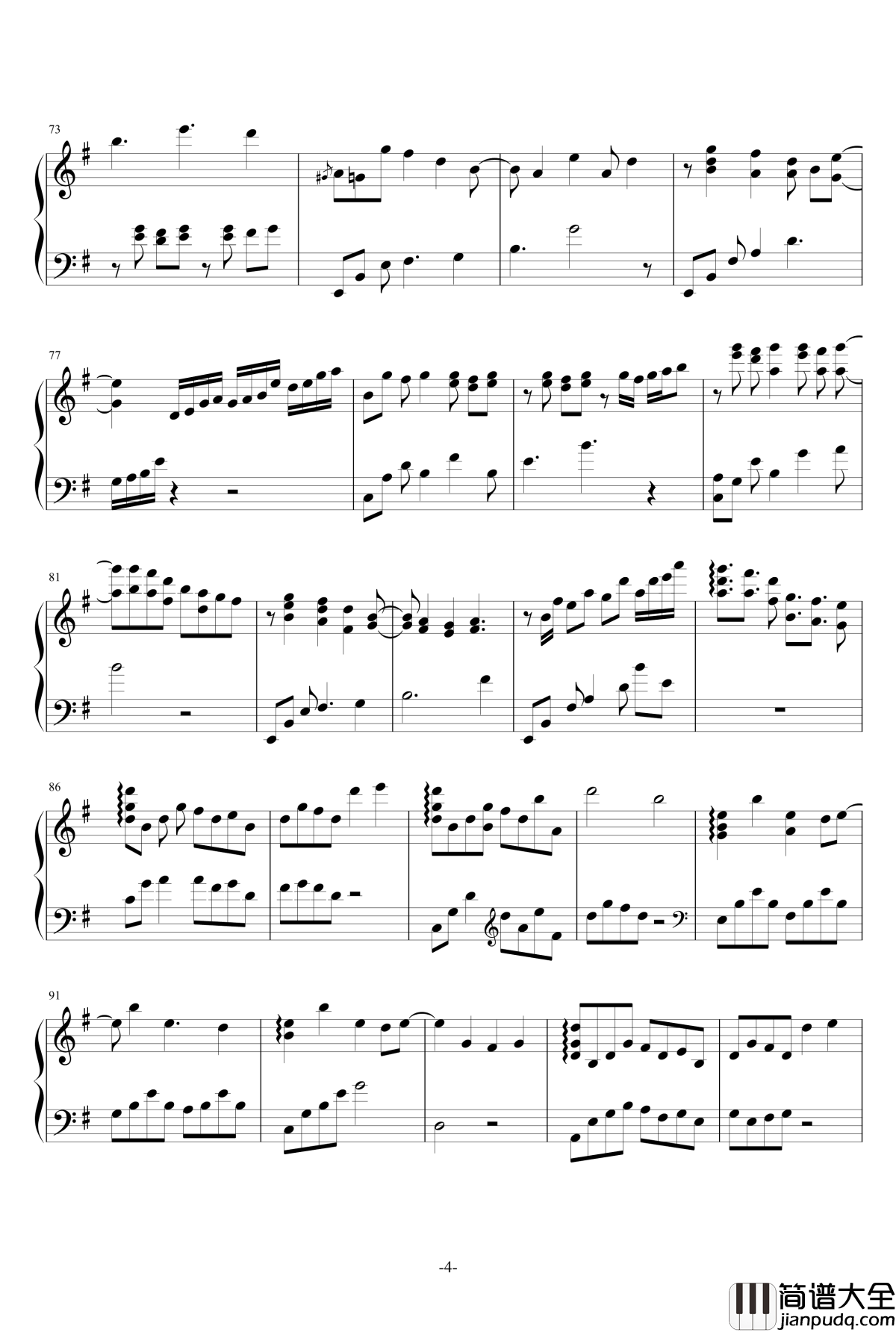 Truth钢琴谱_広橋真紀子