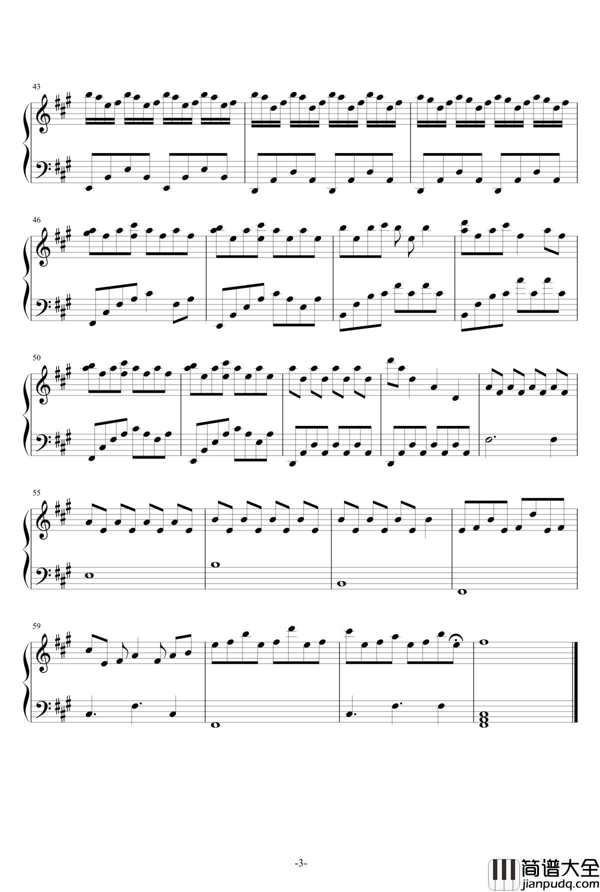 Waiting钢琴谱_Imperium_Dekadenz