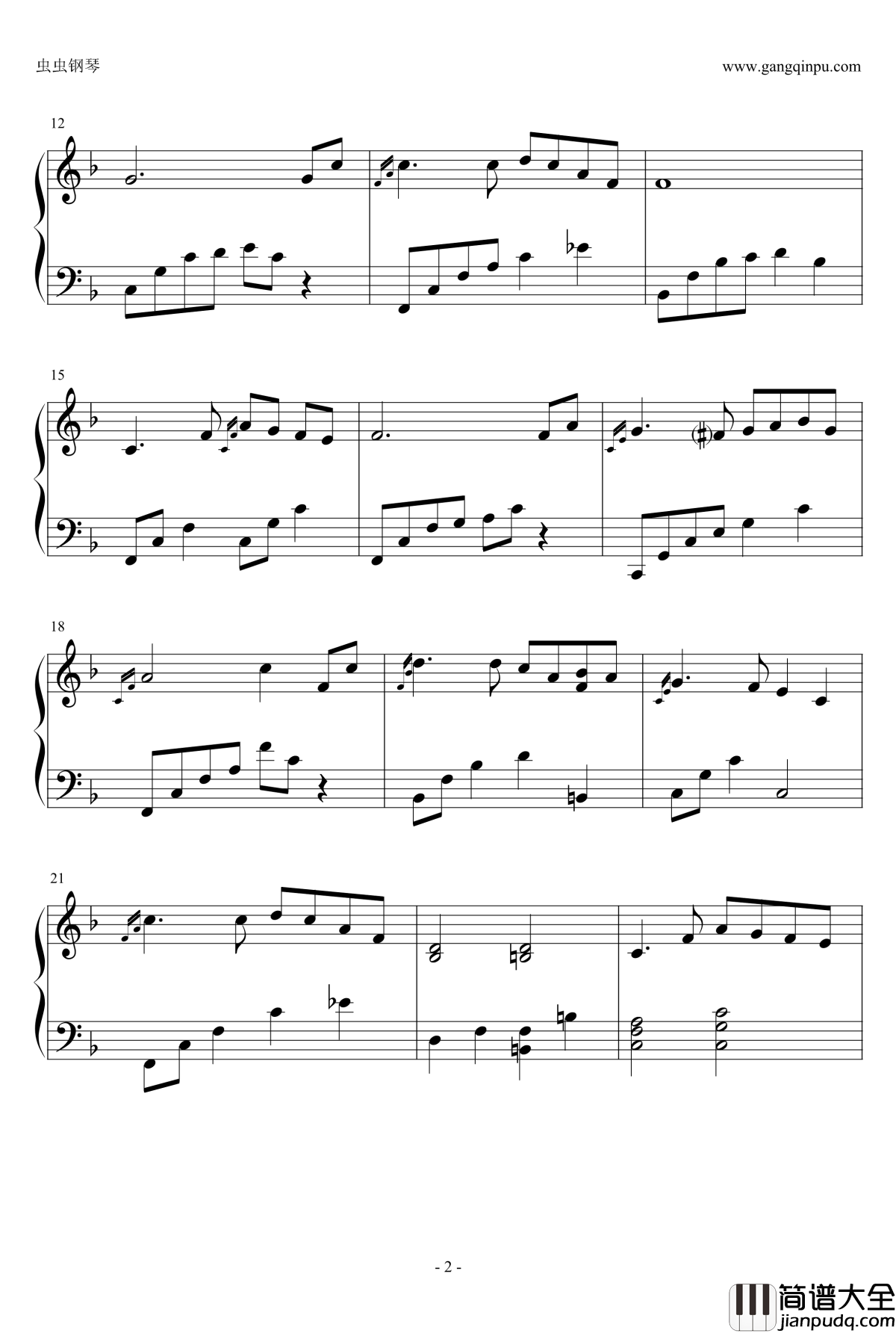 星の世界钢琴谱_Major_Chord_B_星之梦