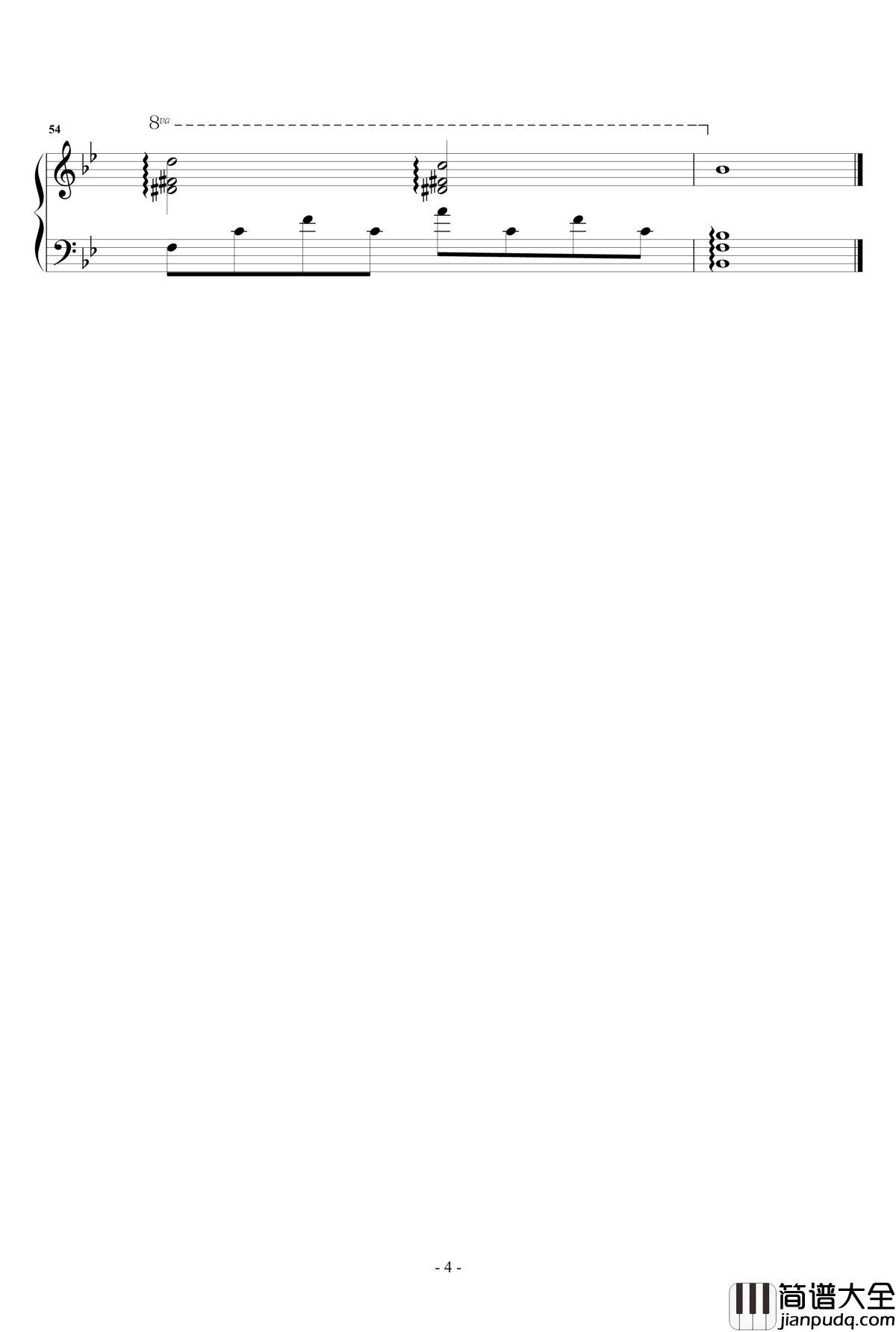 你好不好_钢琴谱原声版_张惠妹