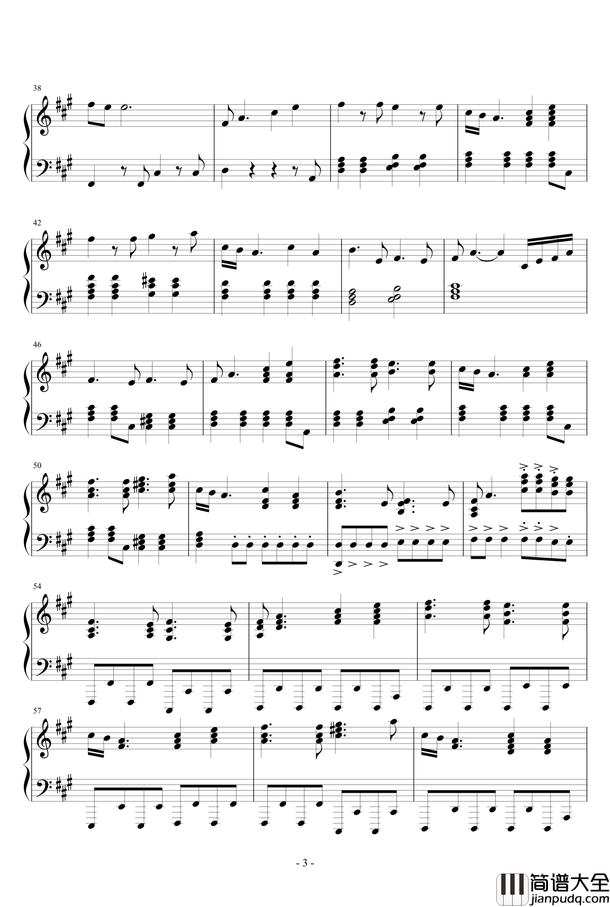 Waiting_for_love钢琴谱_Avicii