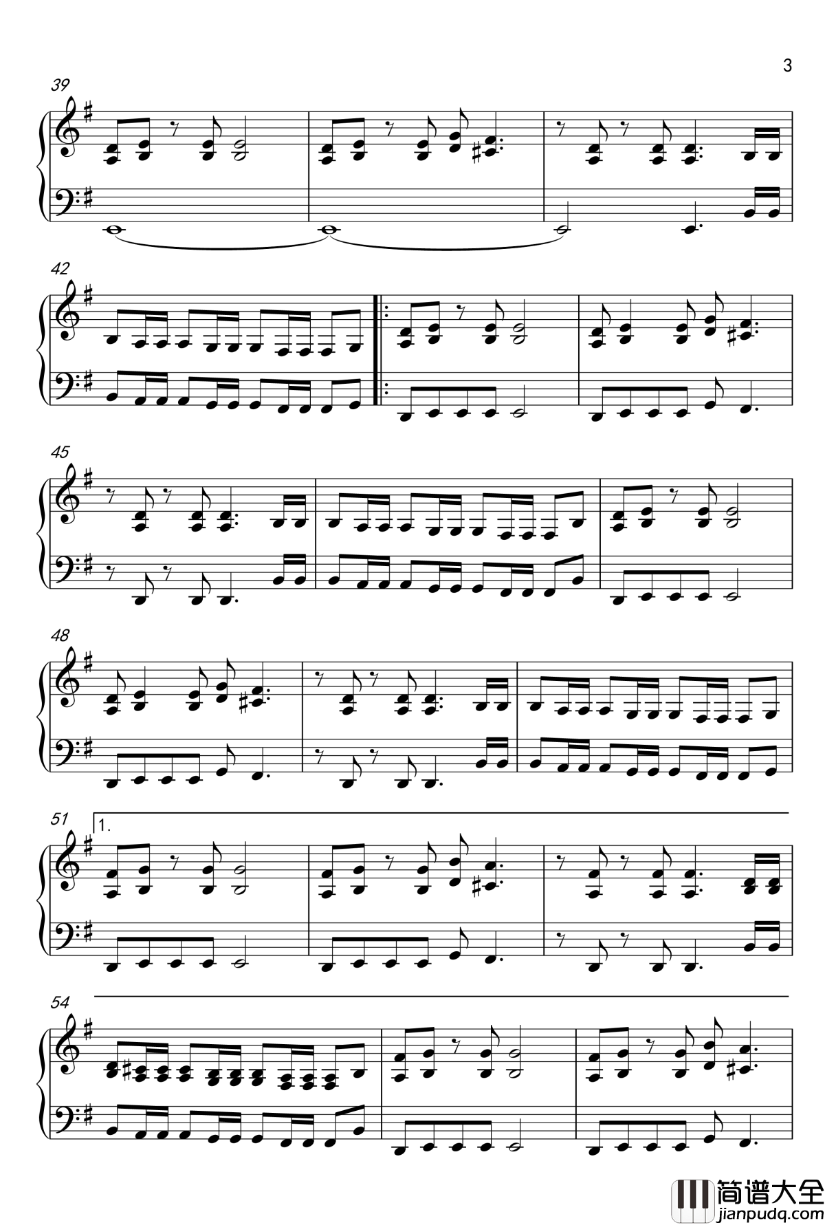 FADE__TO__BLACK钢琴谱_Metallica乐队