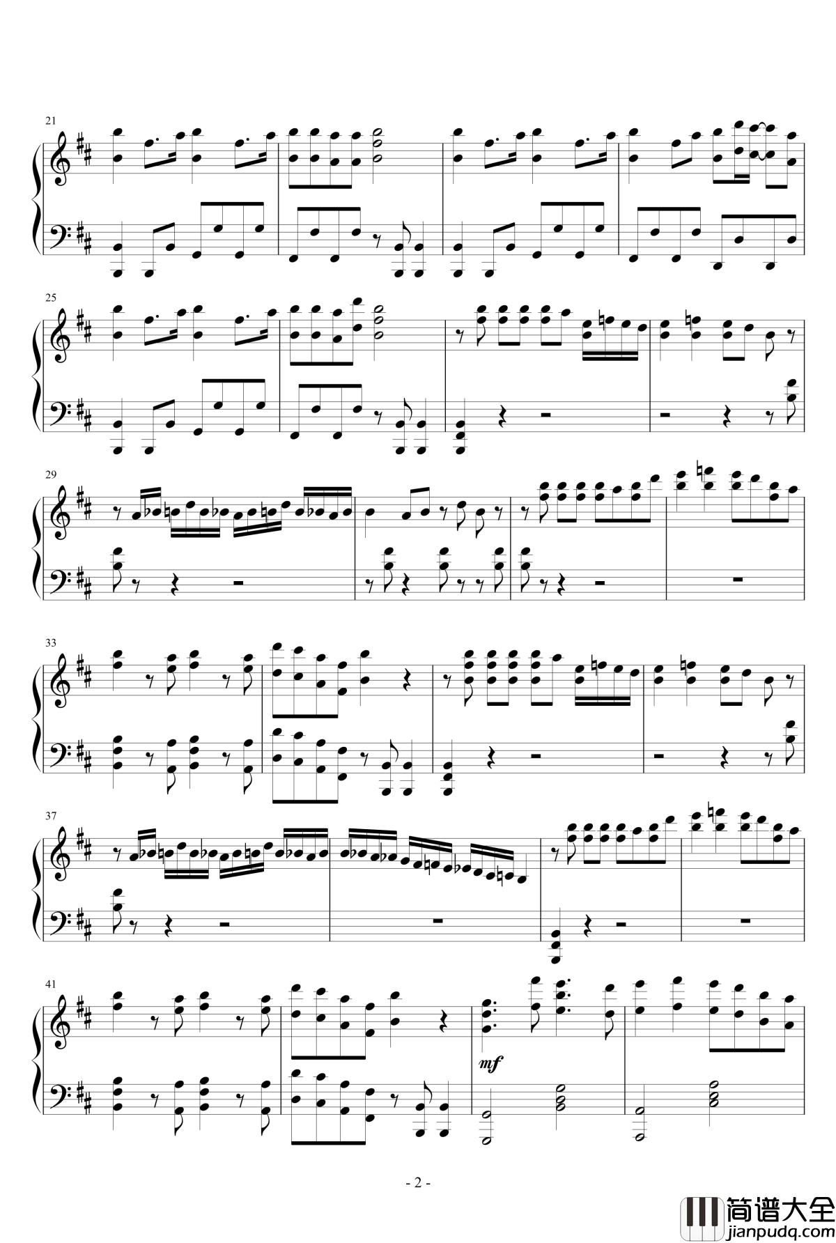 Piano_Samurai钢琴谱_触手猴