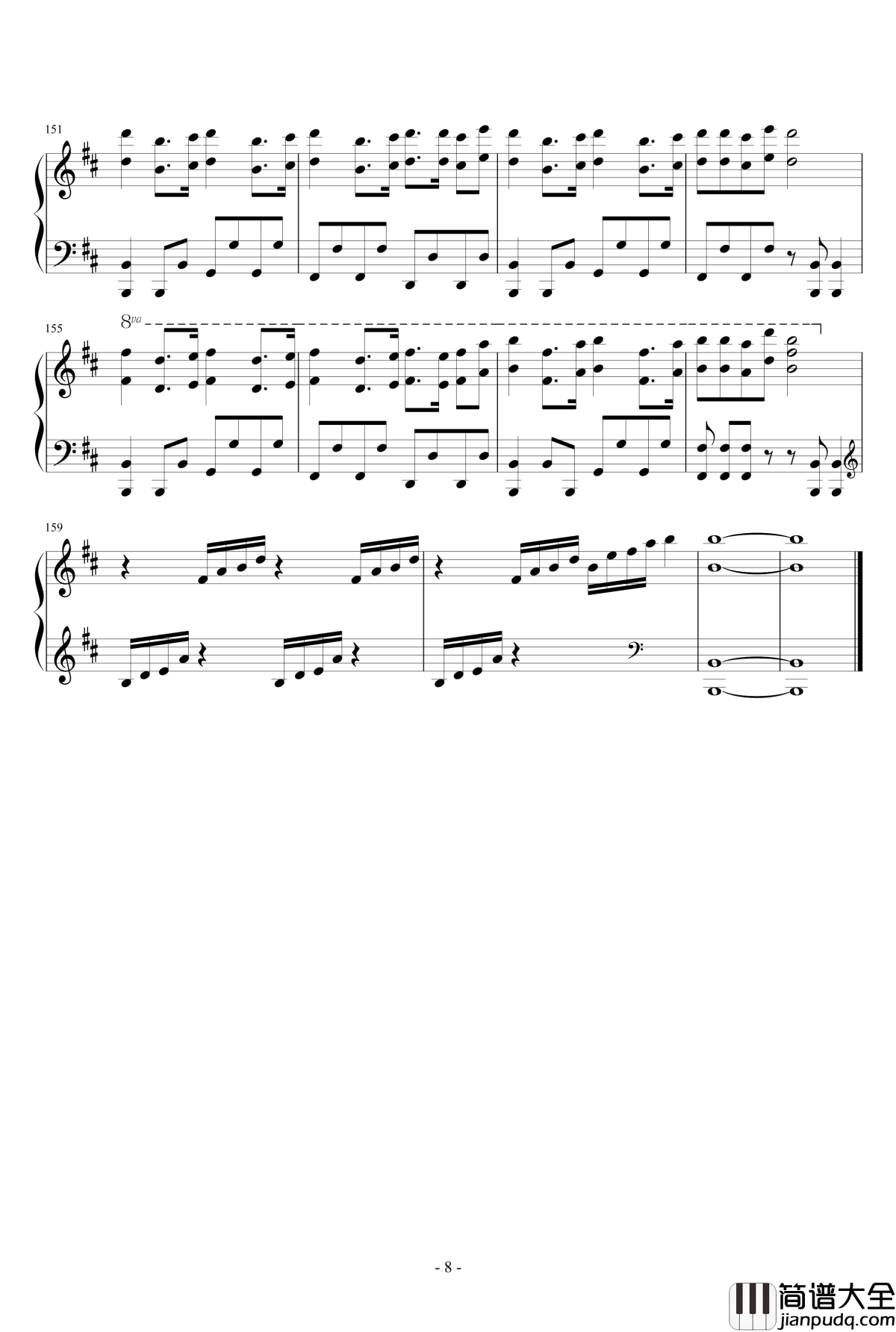 Piano_Samurai钢琴谱_触手猴