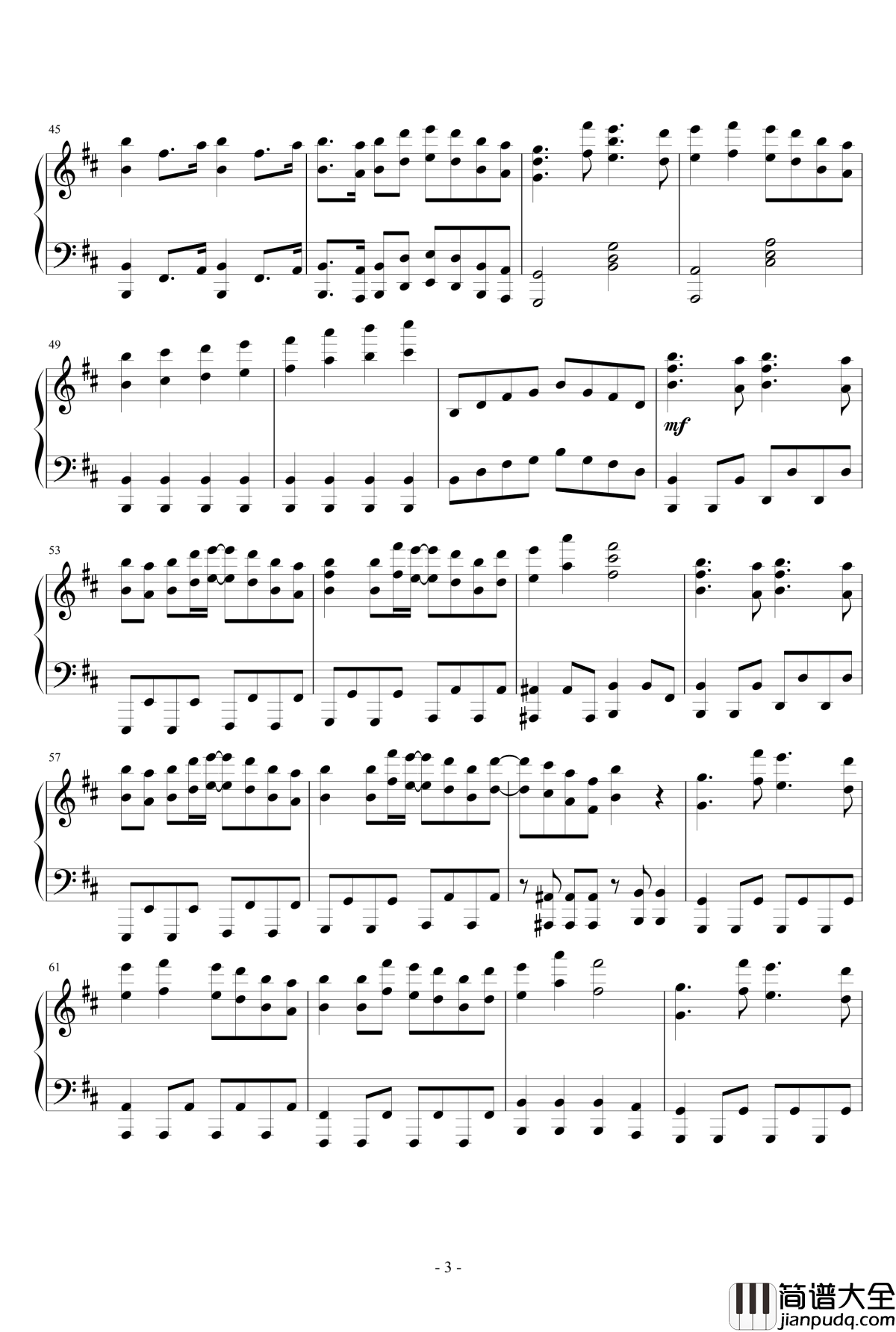 Piano_Samurai钢琴谱_触手猴