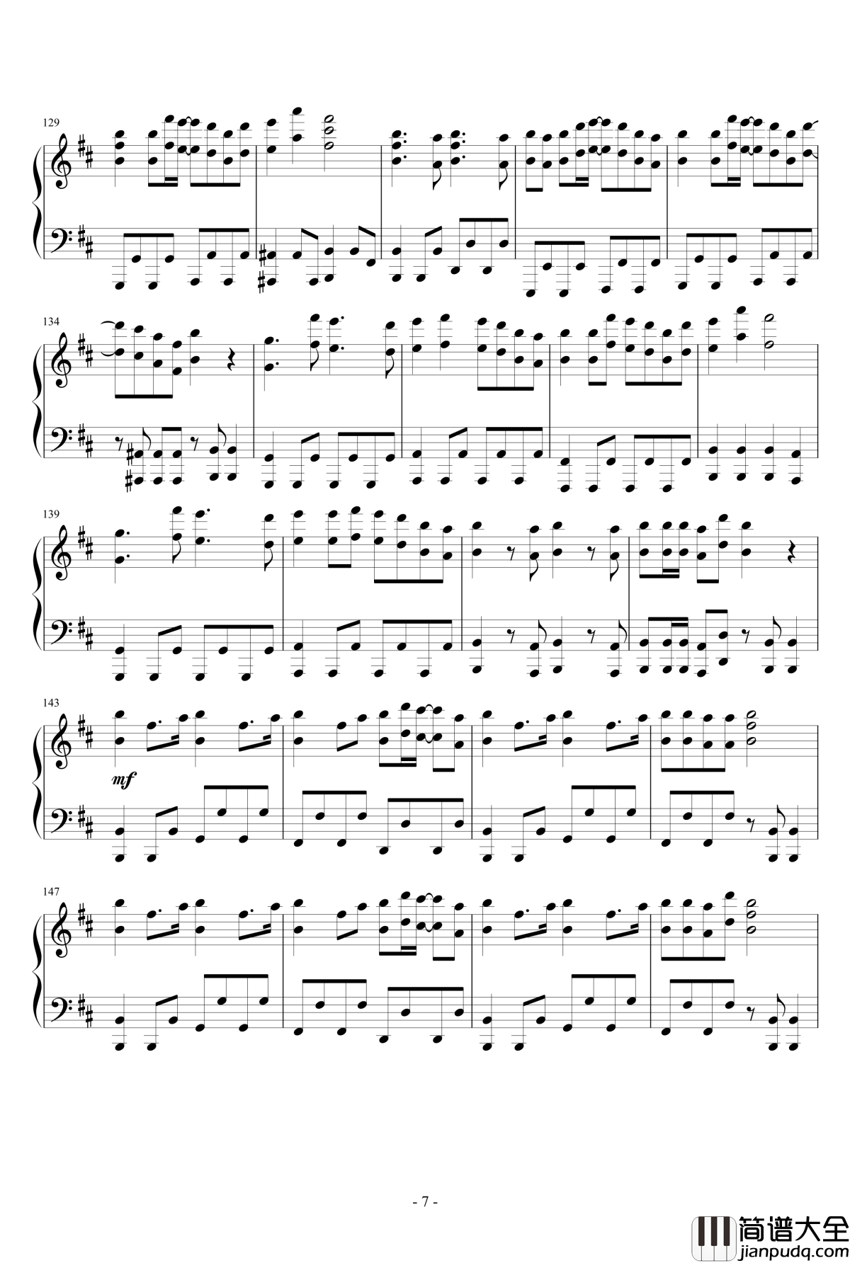 Piano_Samurai钢琴谱_触手猴