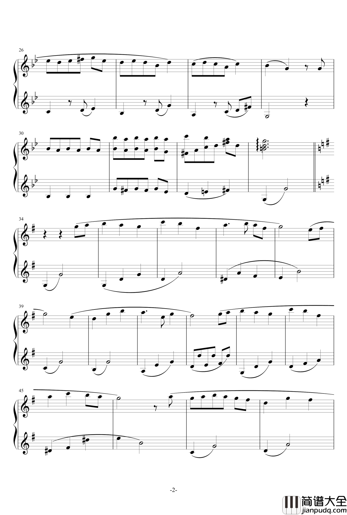 La_Valse_Vengeance钢琴谱_八音盒_二夜祭