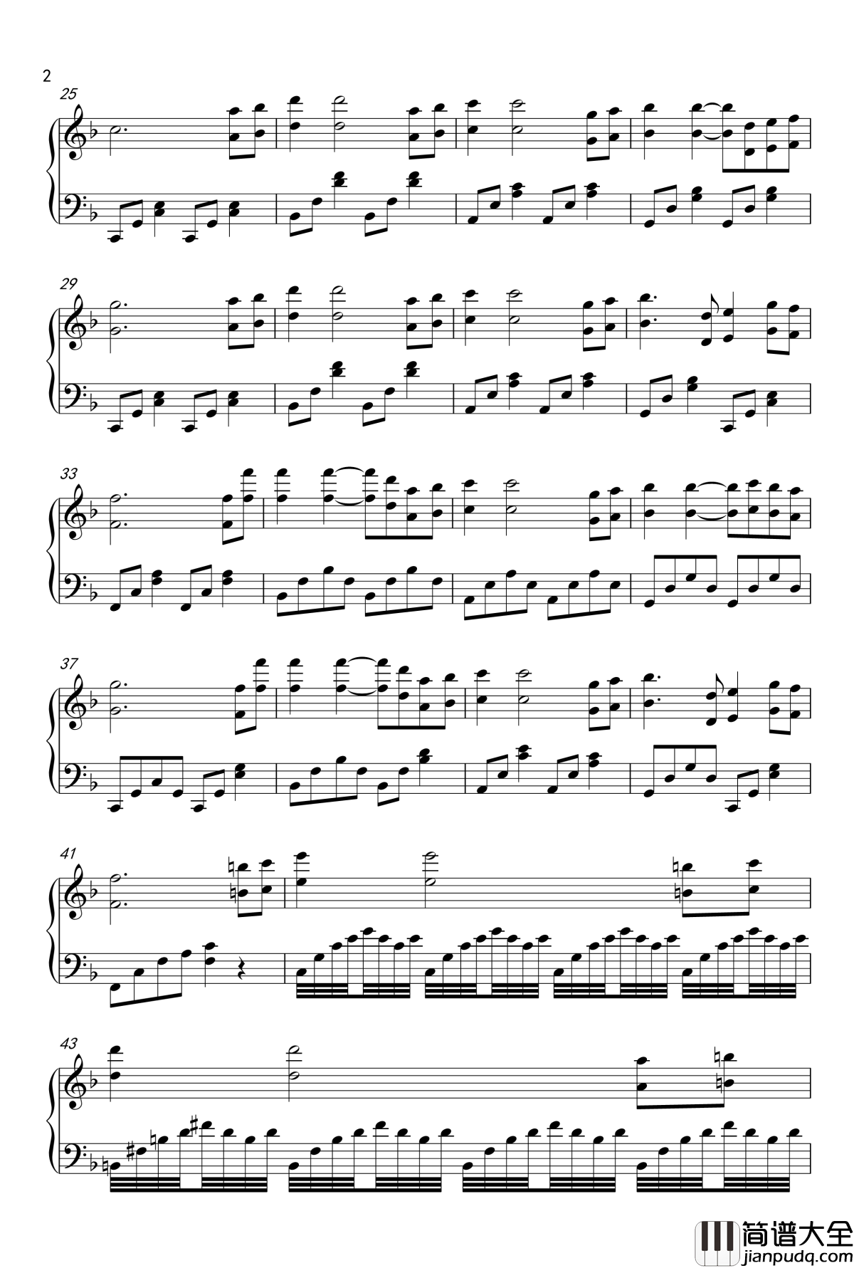 我和她在月光下钢琴谱_多唻咪