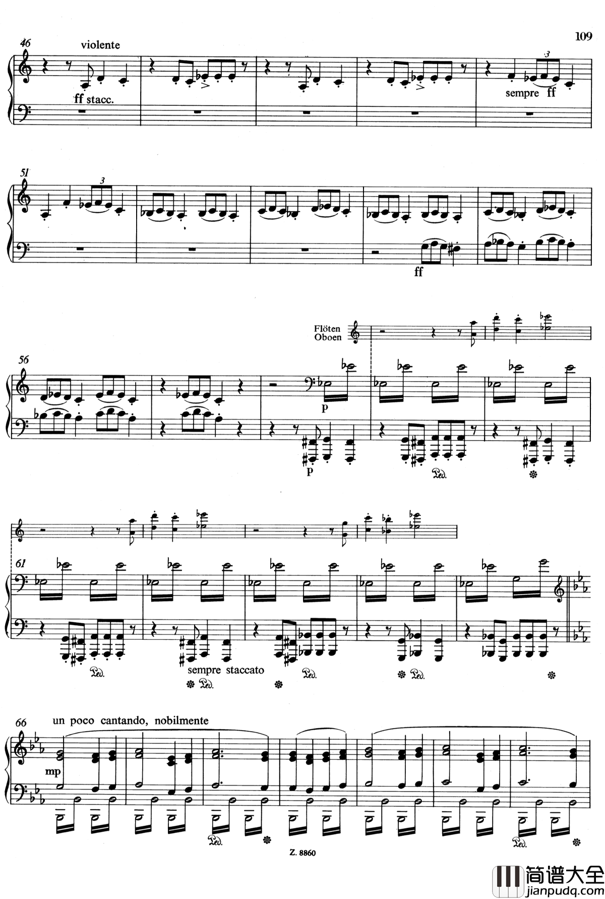 从摇篮到坟墓_S.107钢琴谱_李斯特