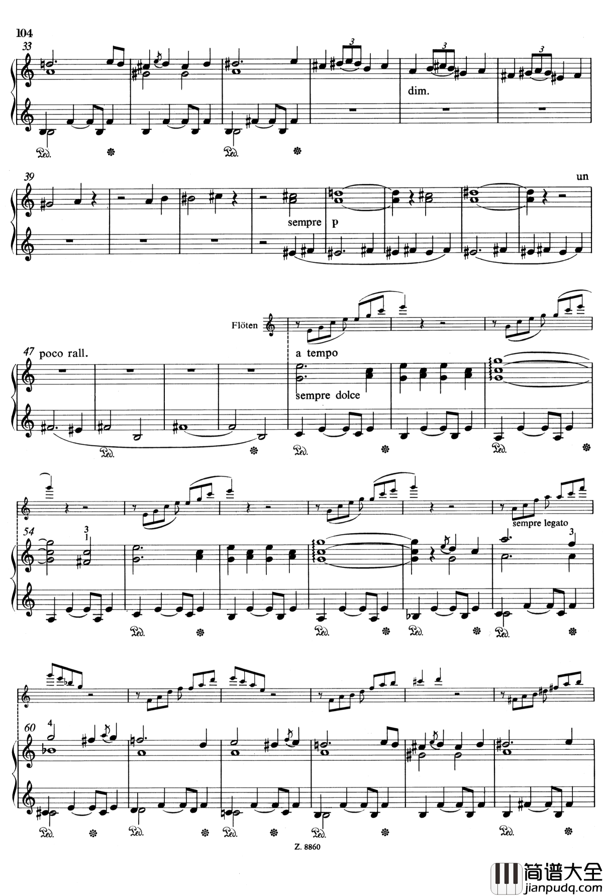 从摇篮到坟墓_S.107钢琴谱_李斯特