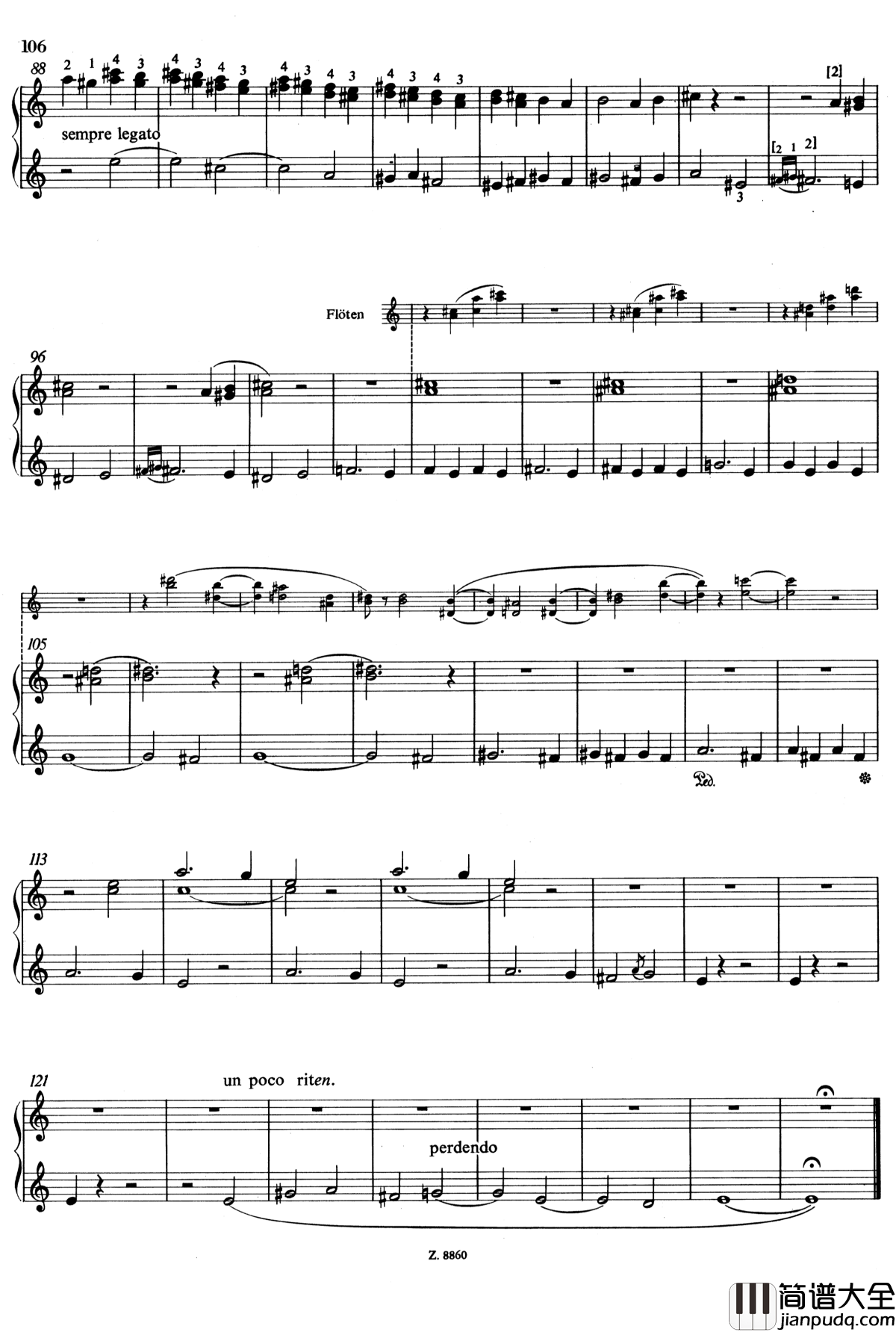 从摇篮到坟墓_S.107钢琴谱_李斯特