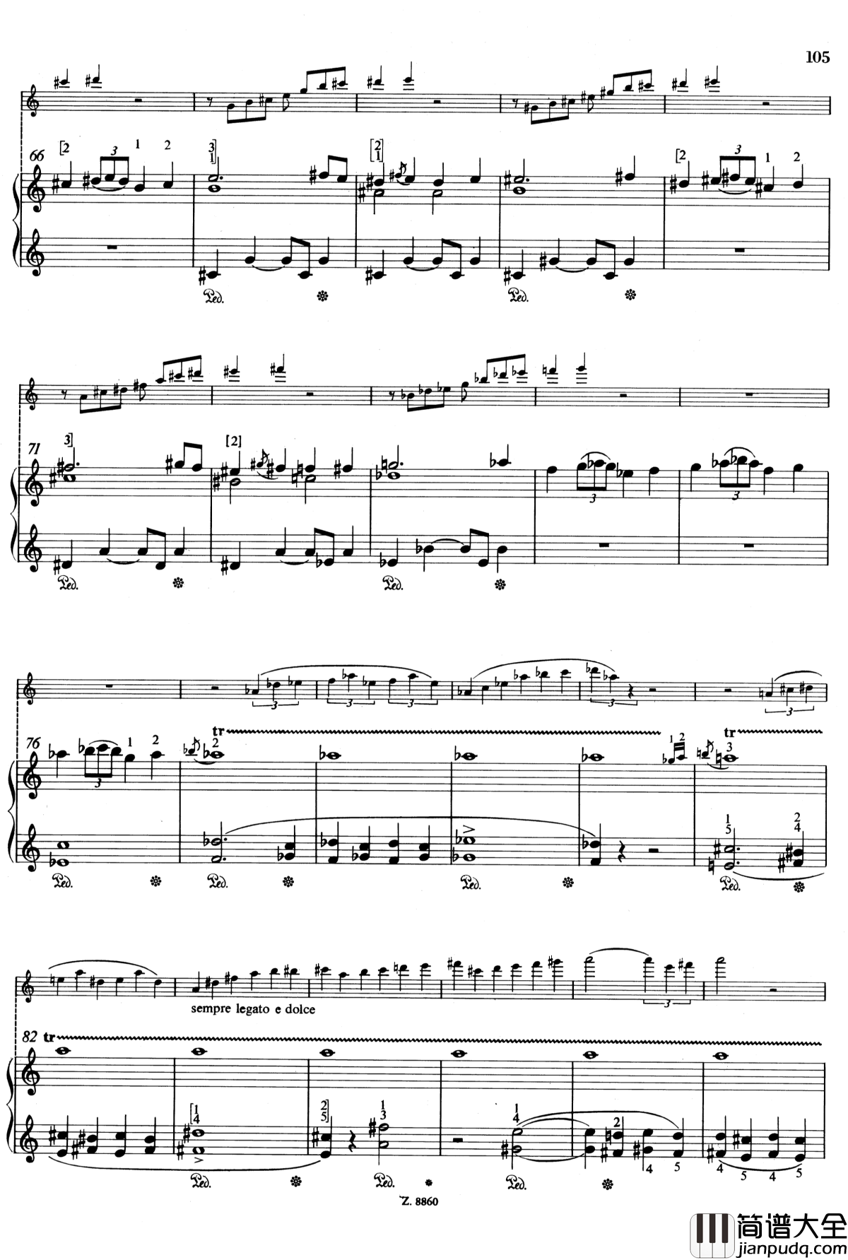 从摇篮到坟墓_S.107钢琴谱_李斯特