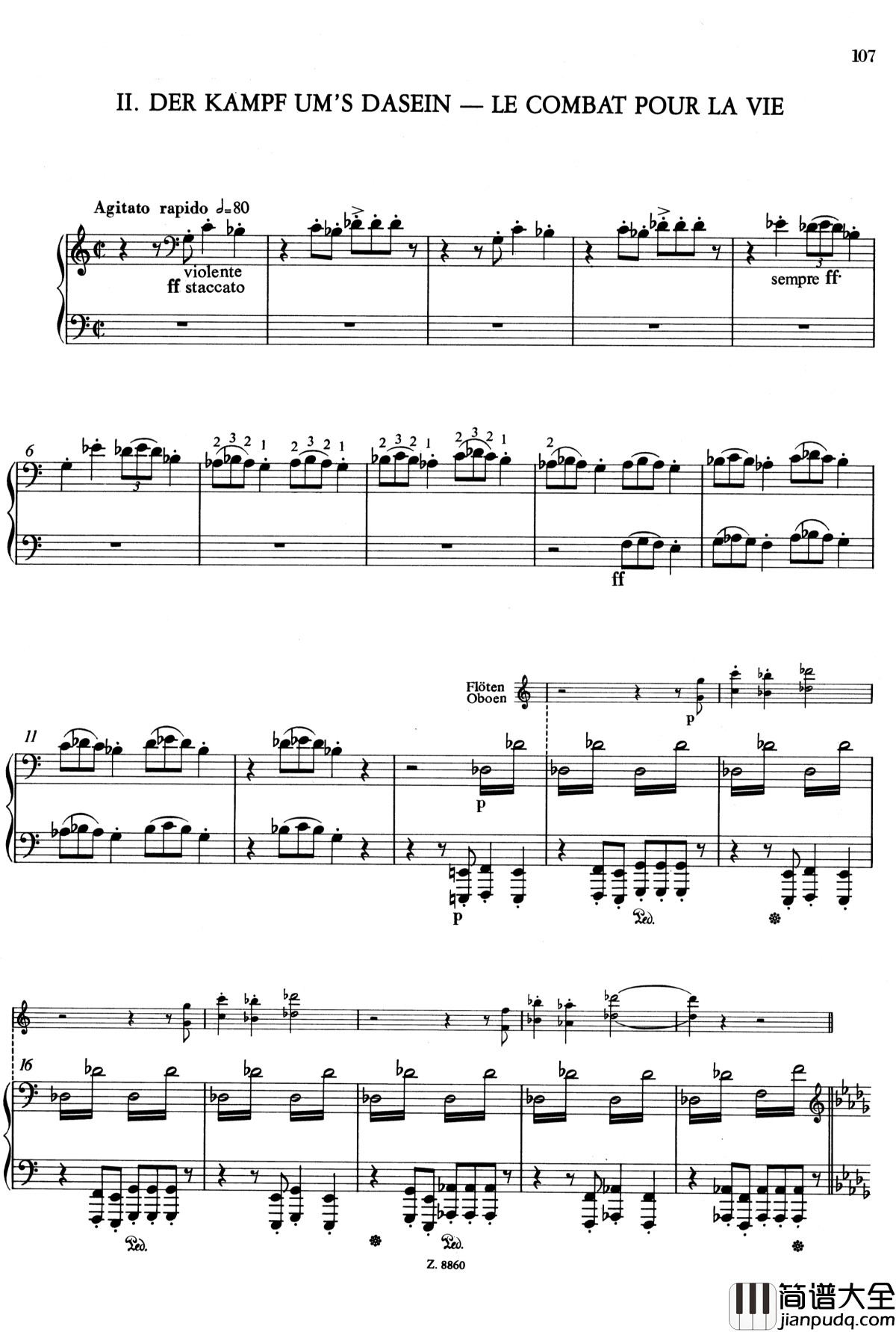 从摇篮到坟墓_S.107钢琴谱_李斯特