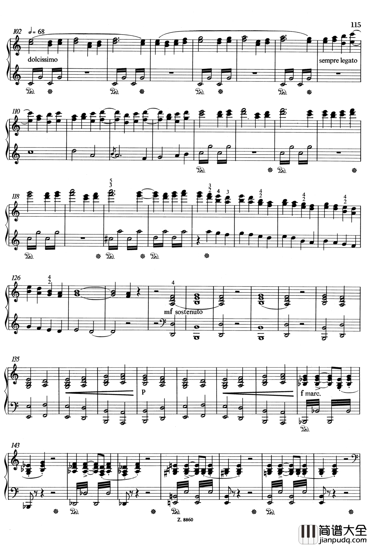 从摇篮到坟墓_S.107钢琴谱_李斯特