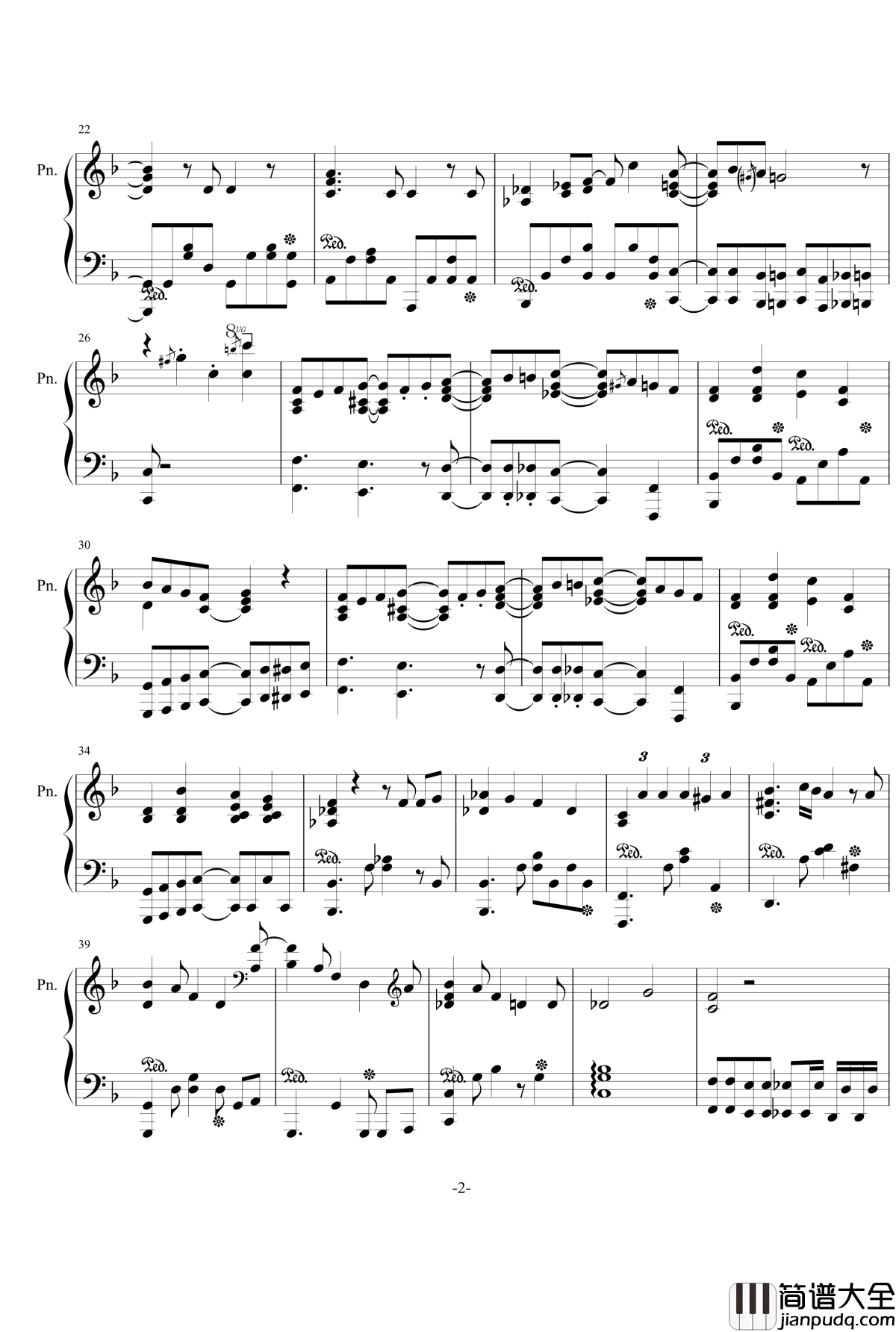 ようこそジャパリパークへ钢琴谱_兽娘动物园