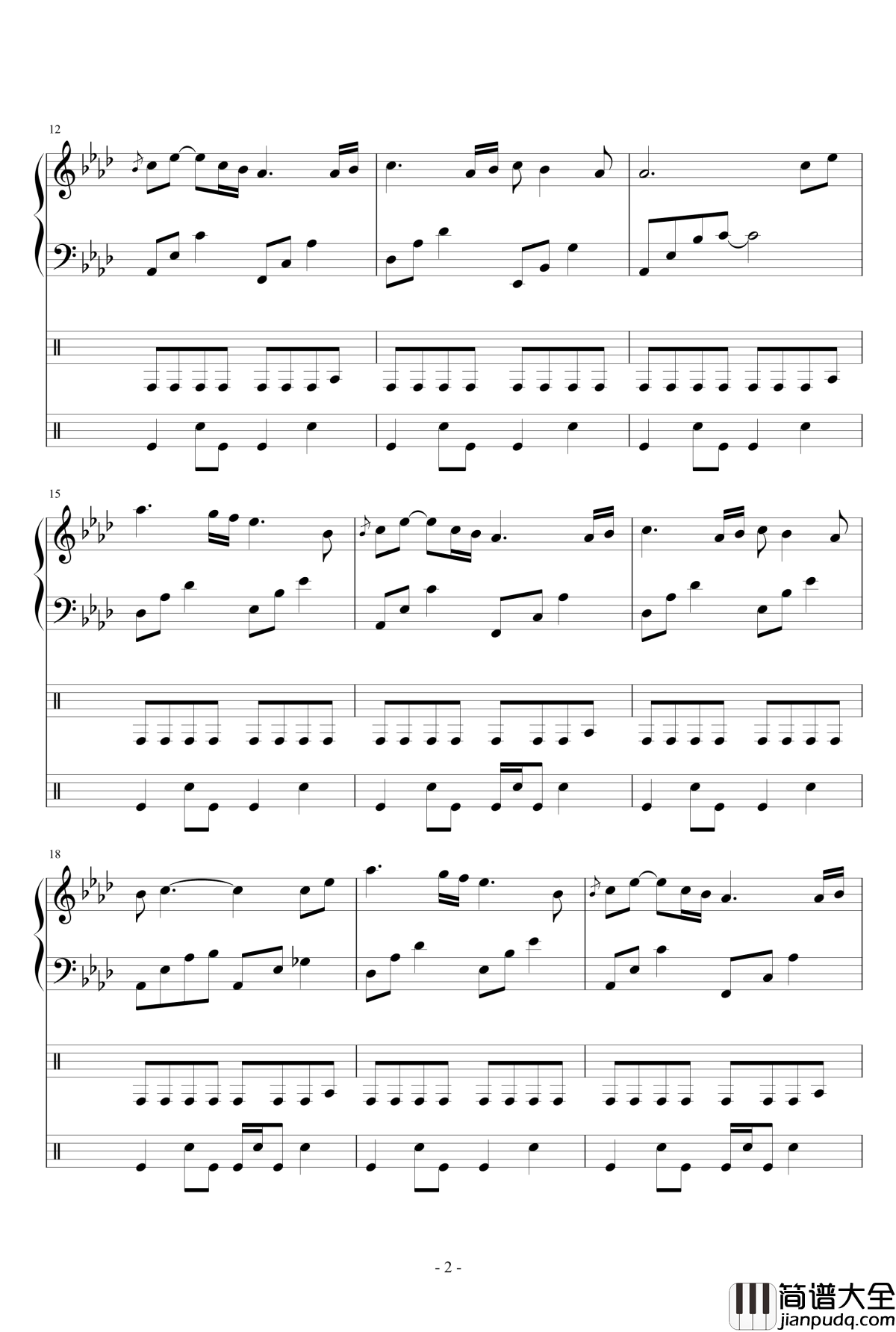 Follow_the_wind钢琴谱_July_July