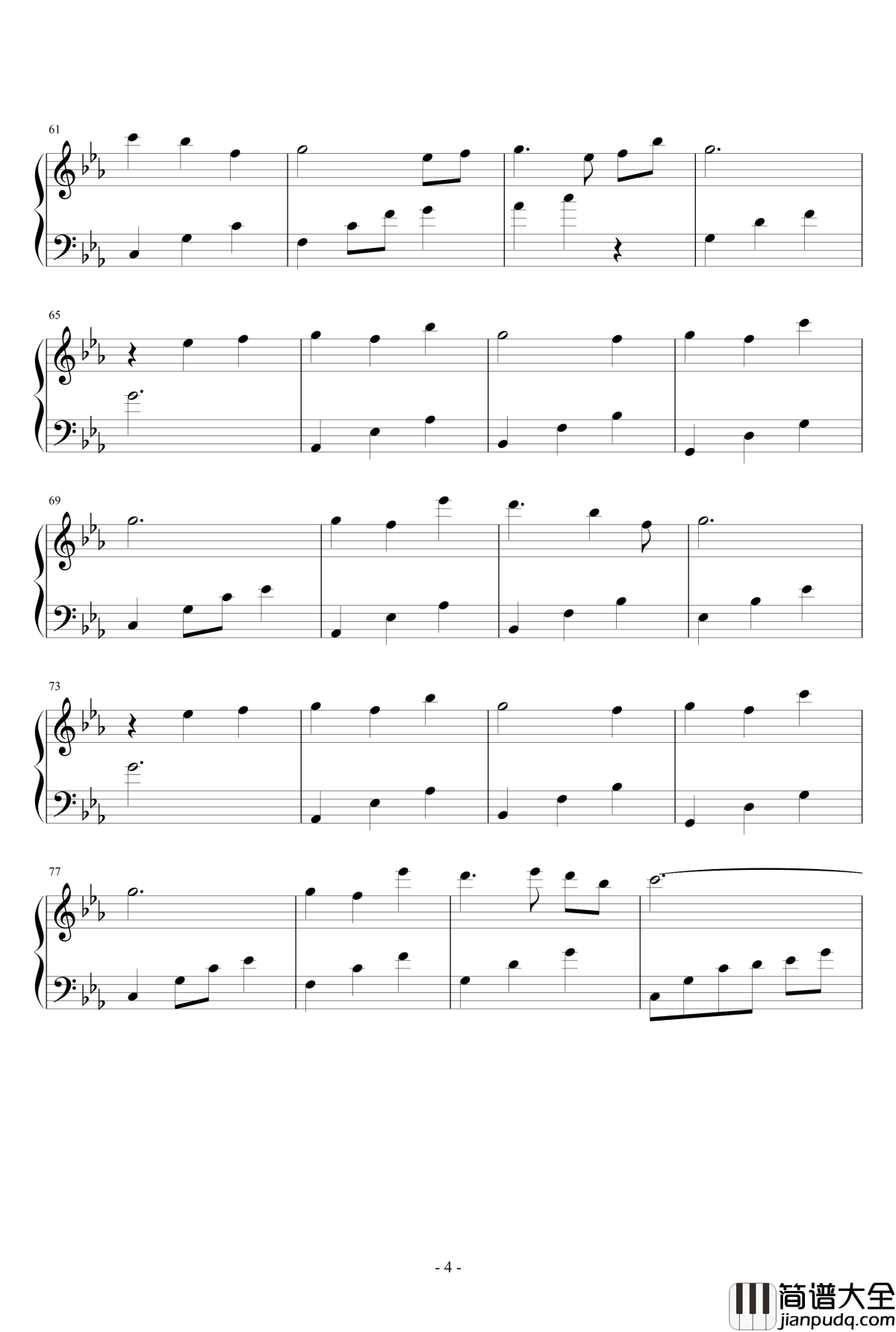 不老梦钢琴谱_银临