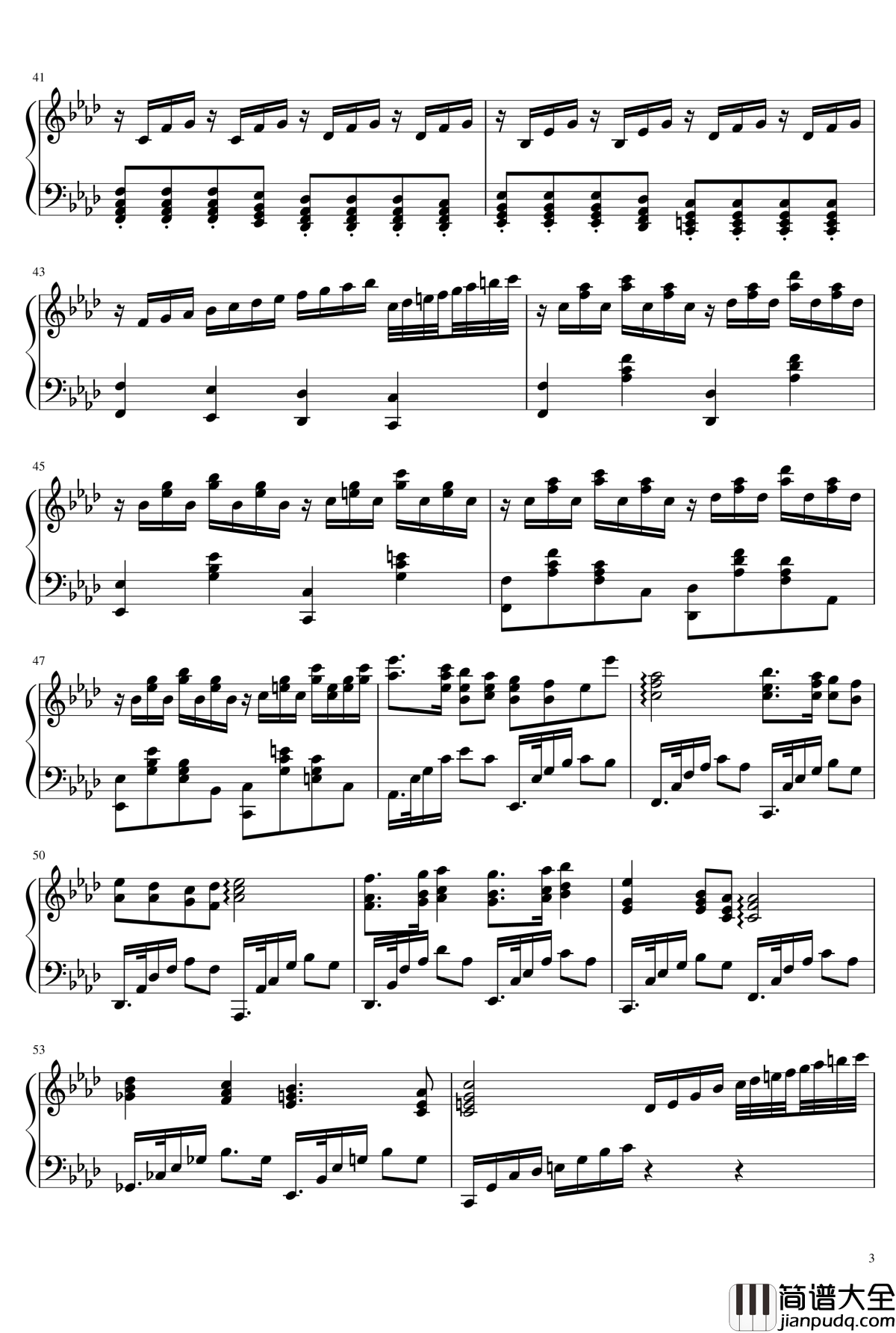 伴你前行钢琴谱_Go_Ahead_With_You_吕恒