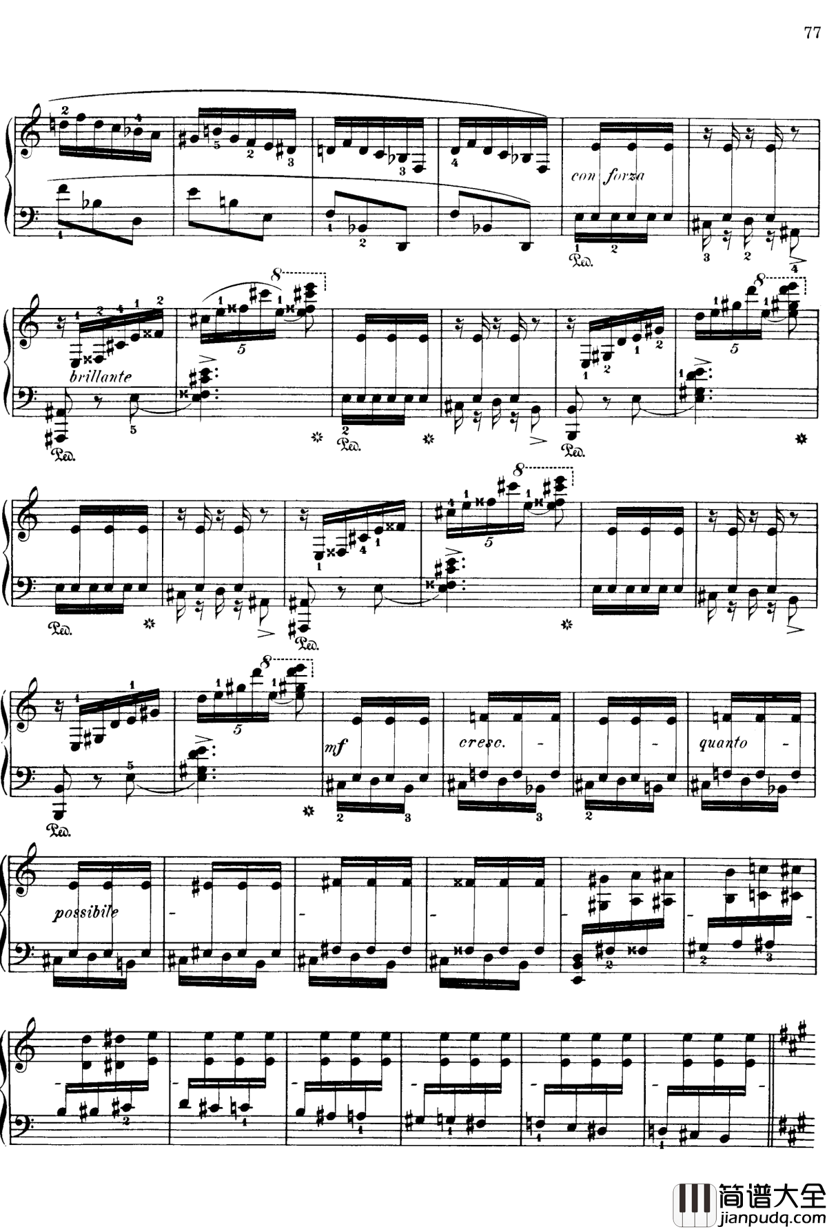 西班牙随想曲_Op.37钢琴谱_莫什科夫斯基_Moszkowski