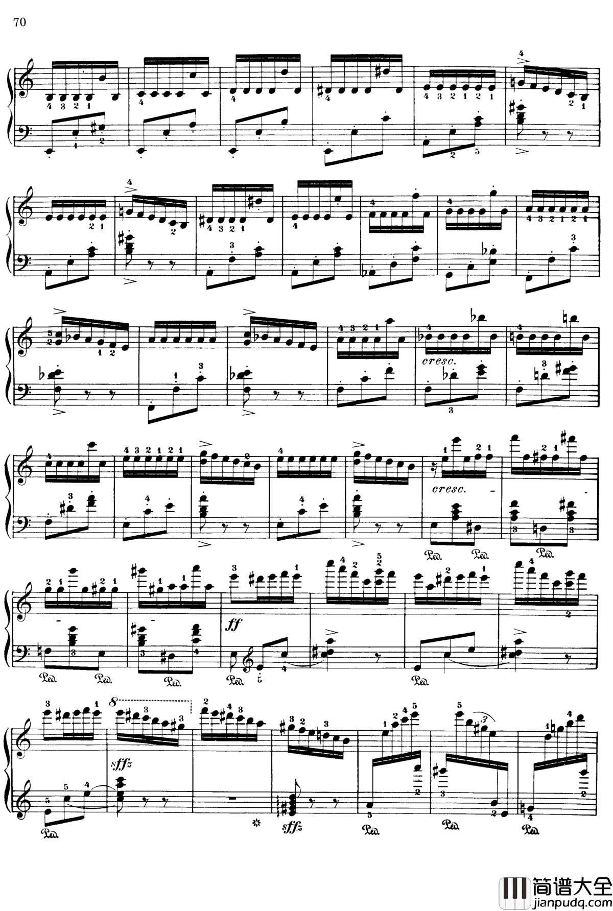 西班牙随想曲_Op.37钢琴谱_莫什科夫斯基_Moszkowski