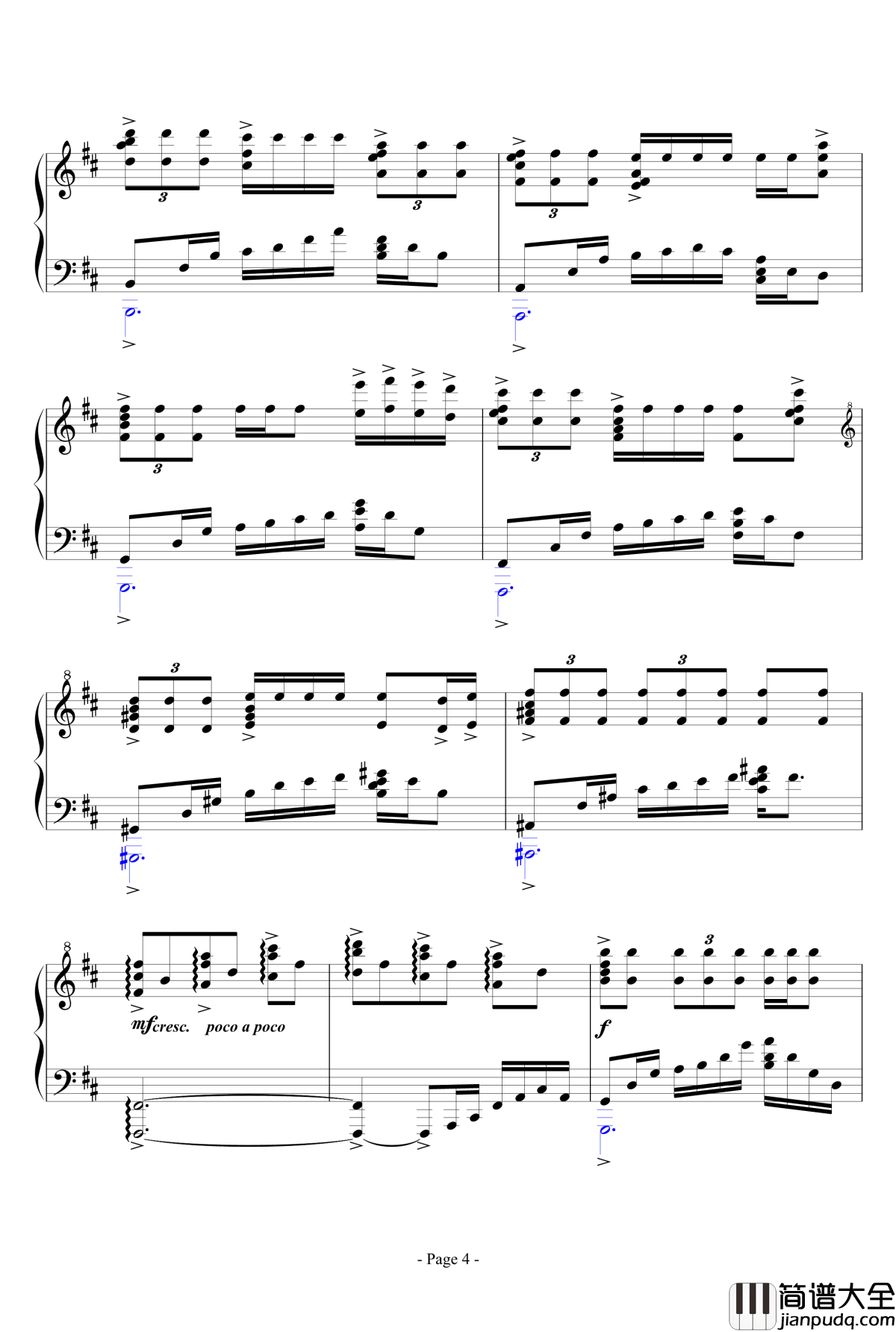 思绪之舞钢琴谱_lujianxiang555