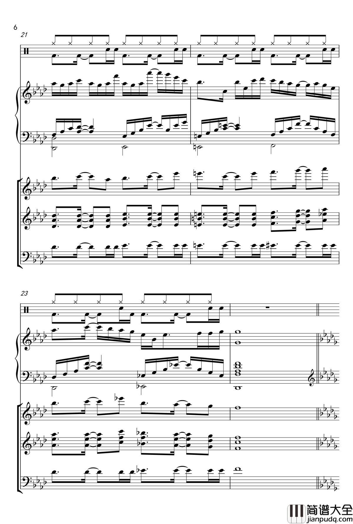 小游戏钢琴谱_jjlujiahui