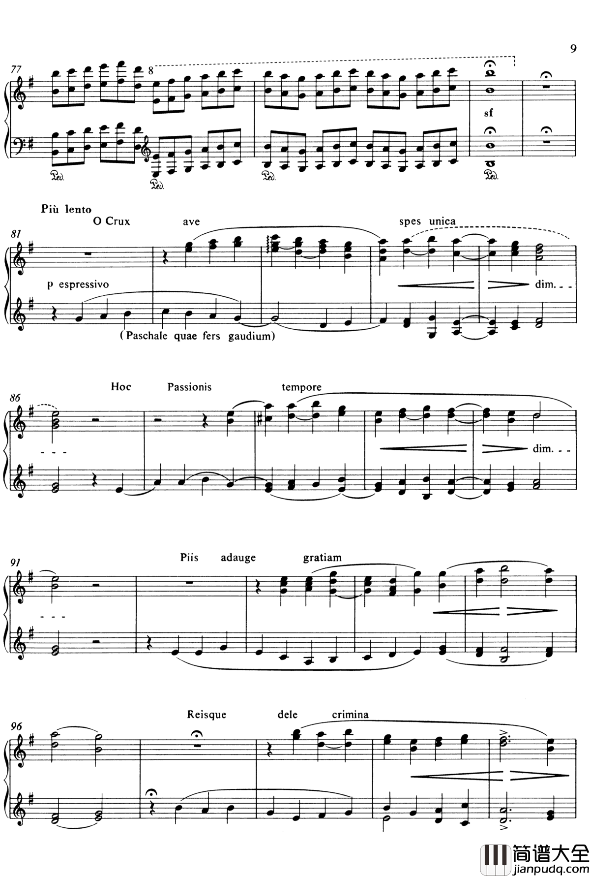 前行国王旗帜_S.185钢琴谱_李斯特