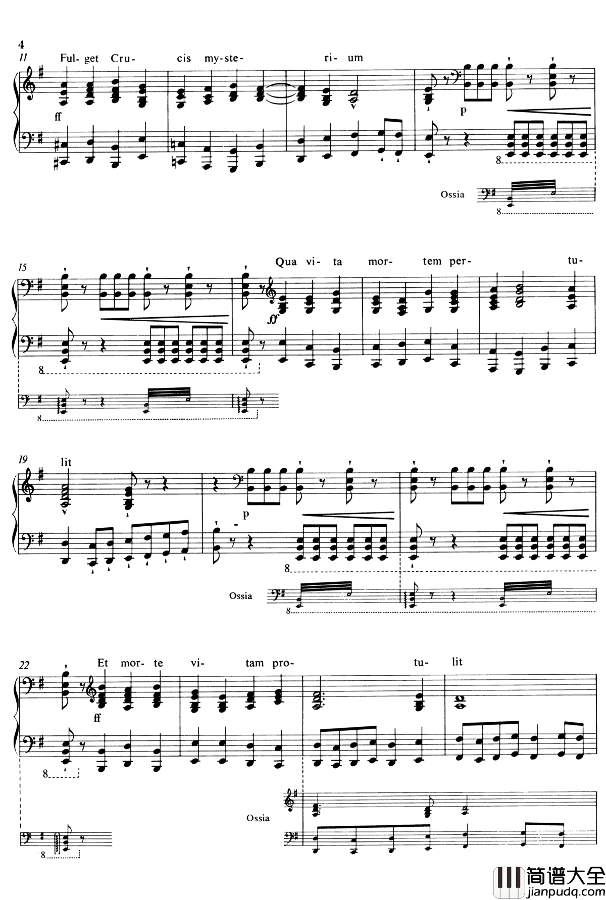 前行国王旗帜_S.185钢琴谱_李斯特