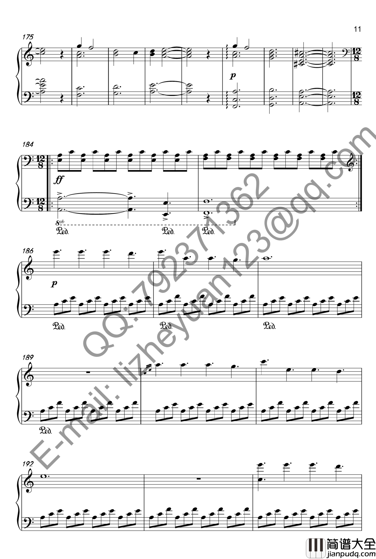 唐顿庄园主题曲钢琴谱_钢琴独奏_唐顿庄园