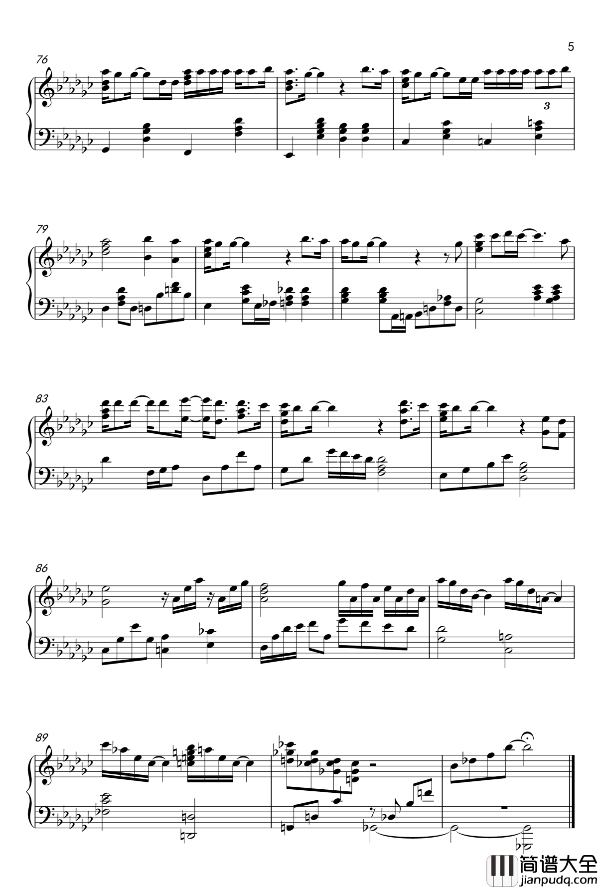 Say_Anything钢琴谱_X_japan