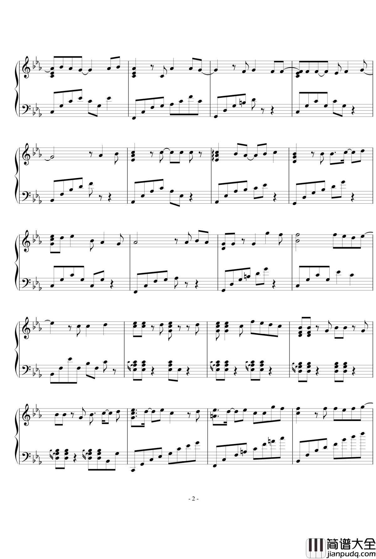 DAN_DAN_心魅かれてく钢琴谱_龙珠GT_龙珠超