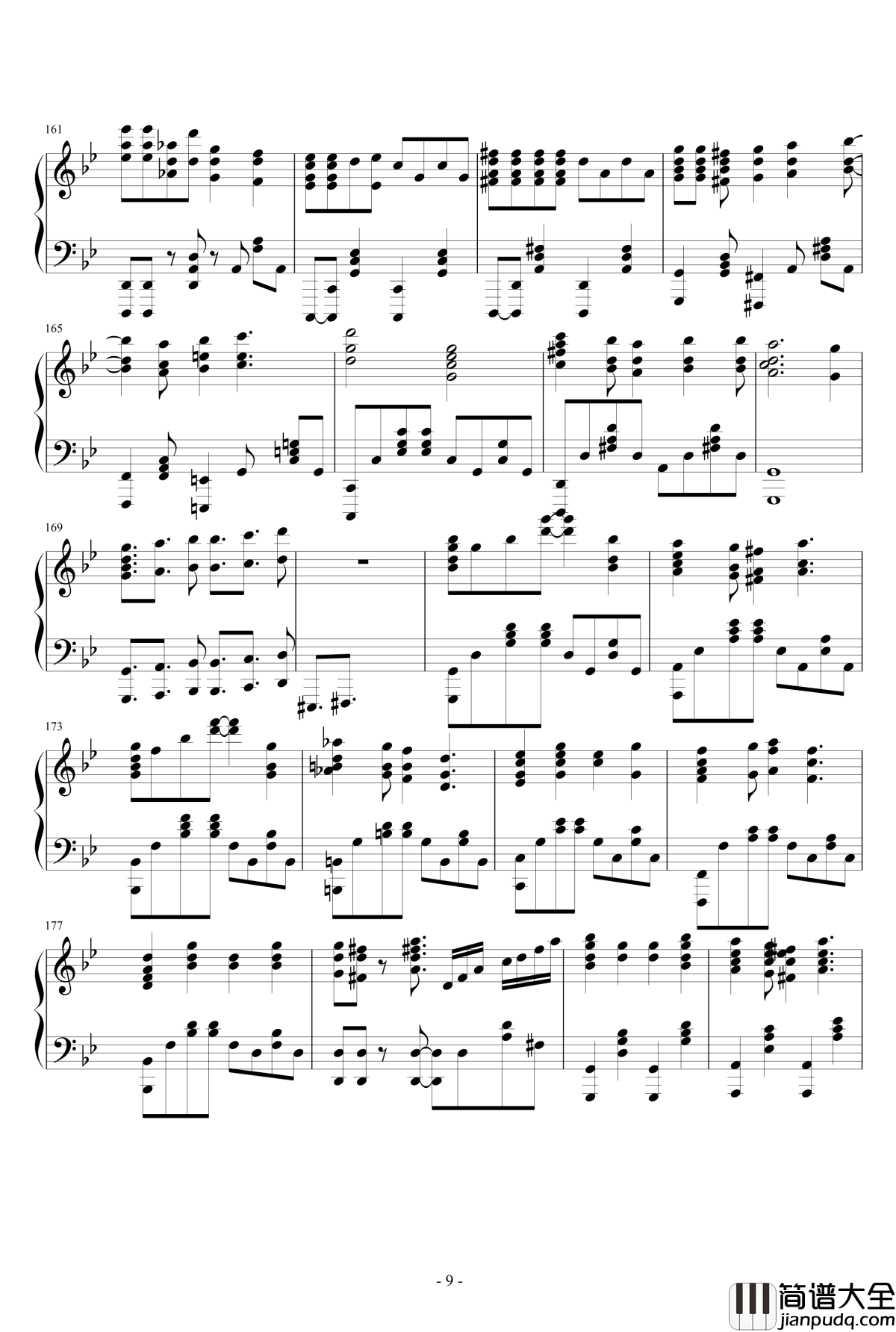 Garasu_no_Hanazono钢琴谱_LoveLive_Sunshine