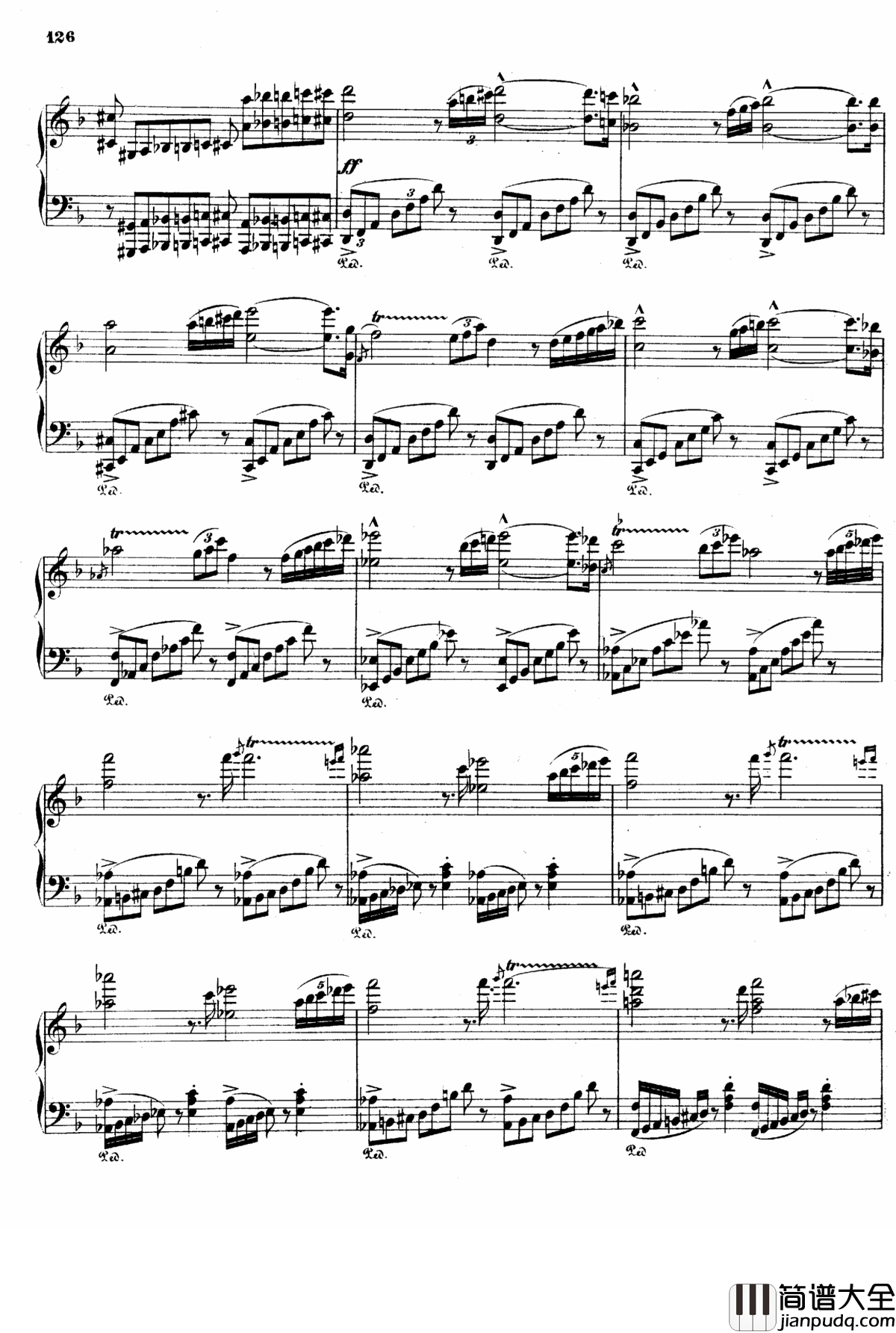 交响诗版钢琴谱_李斯特