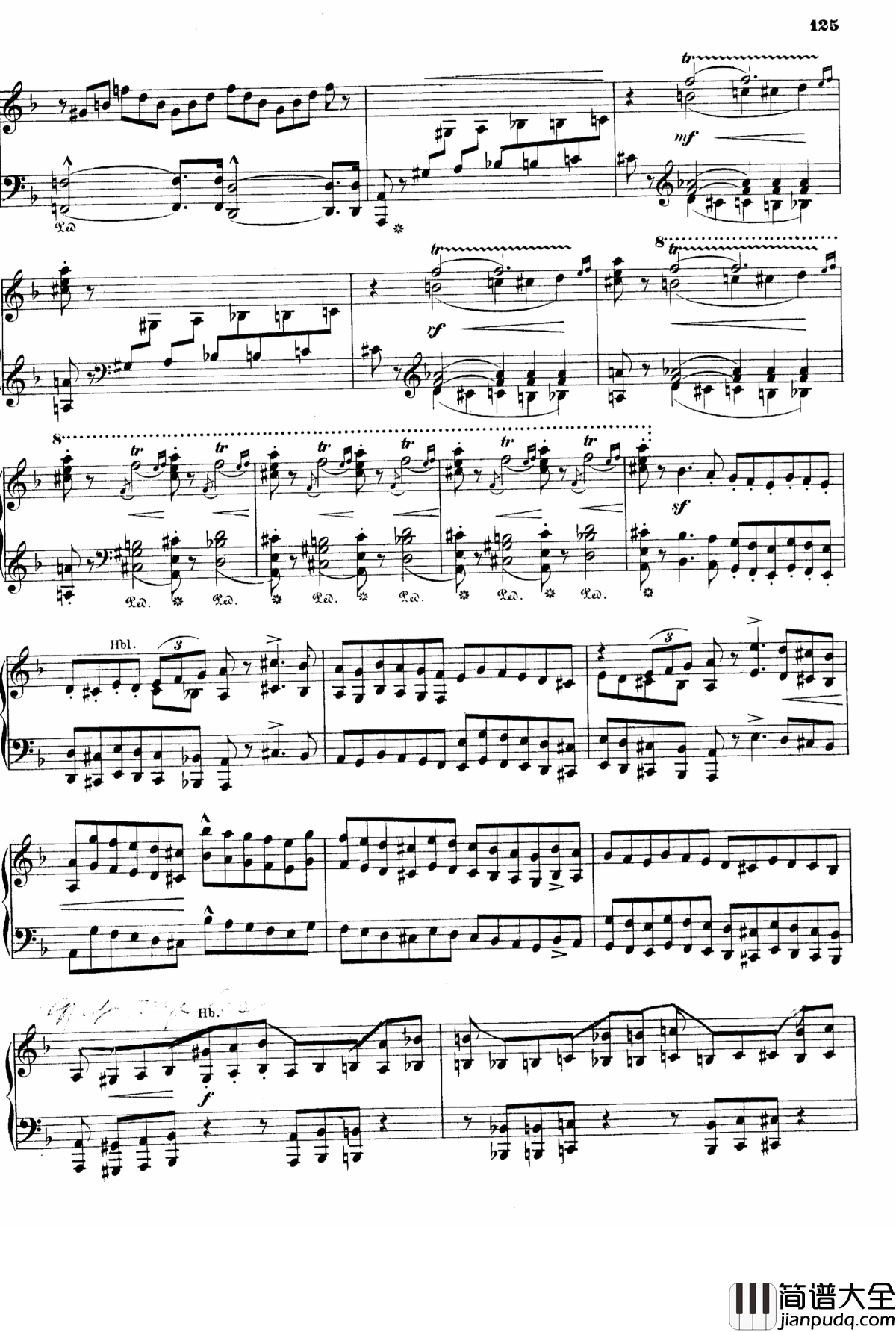 交响诗版钢琴谱_李斯特