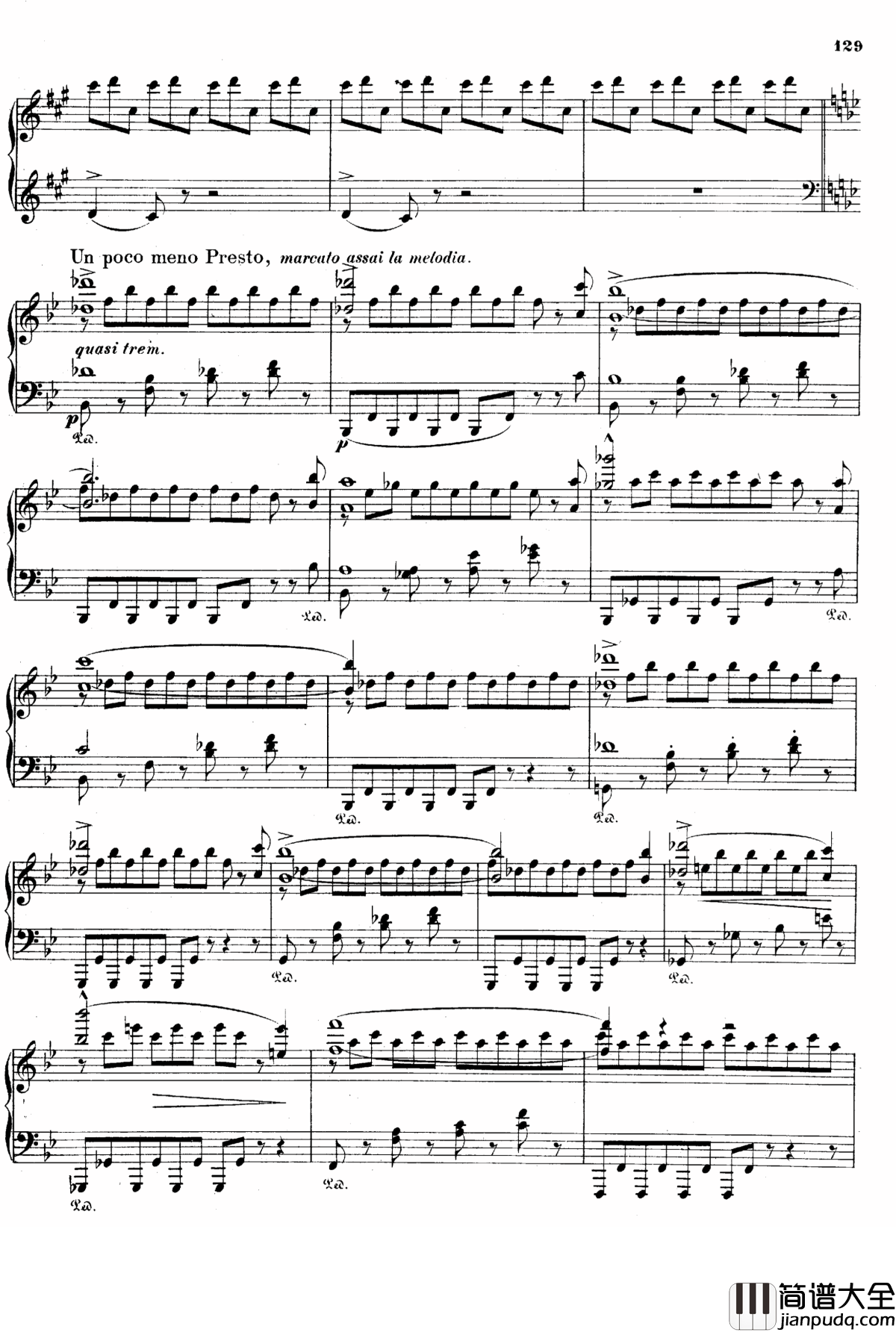 交响诗版钢琴谱_李斯特