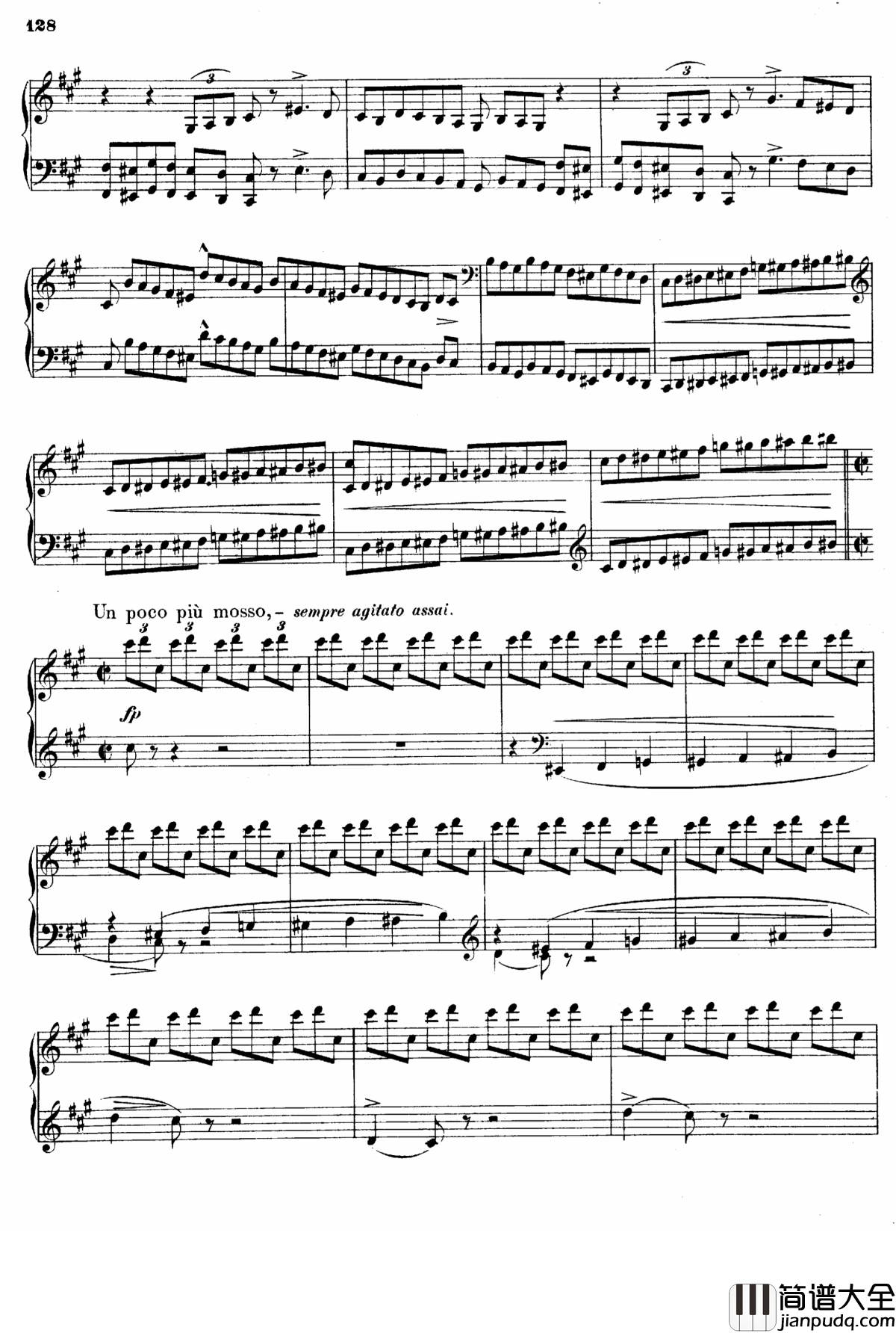 交响诗版钢琴谱_李斯特