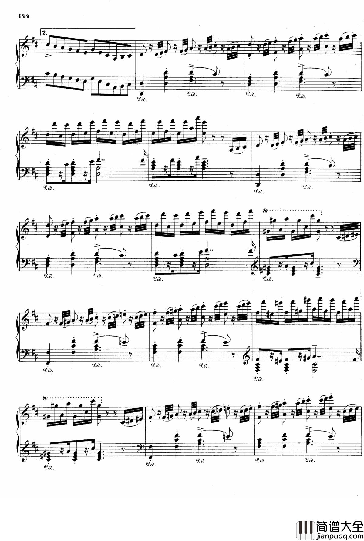 交响诗版钢琴谱_李斯特