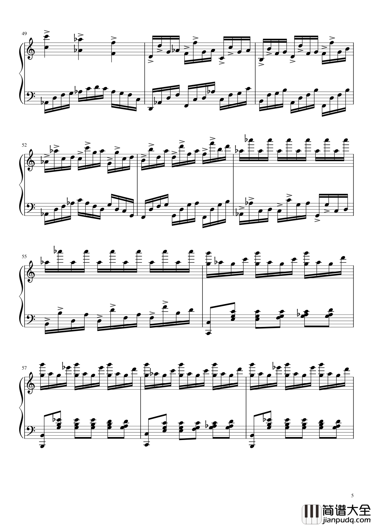 冥2钢琴谱__yewwc