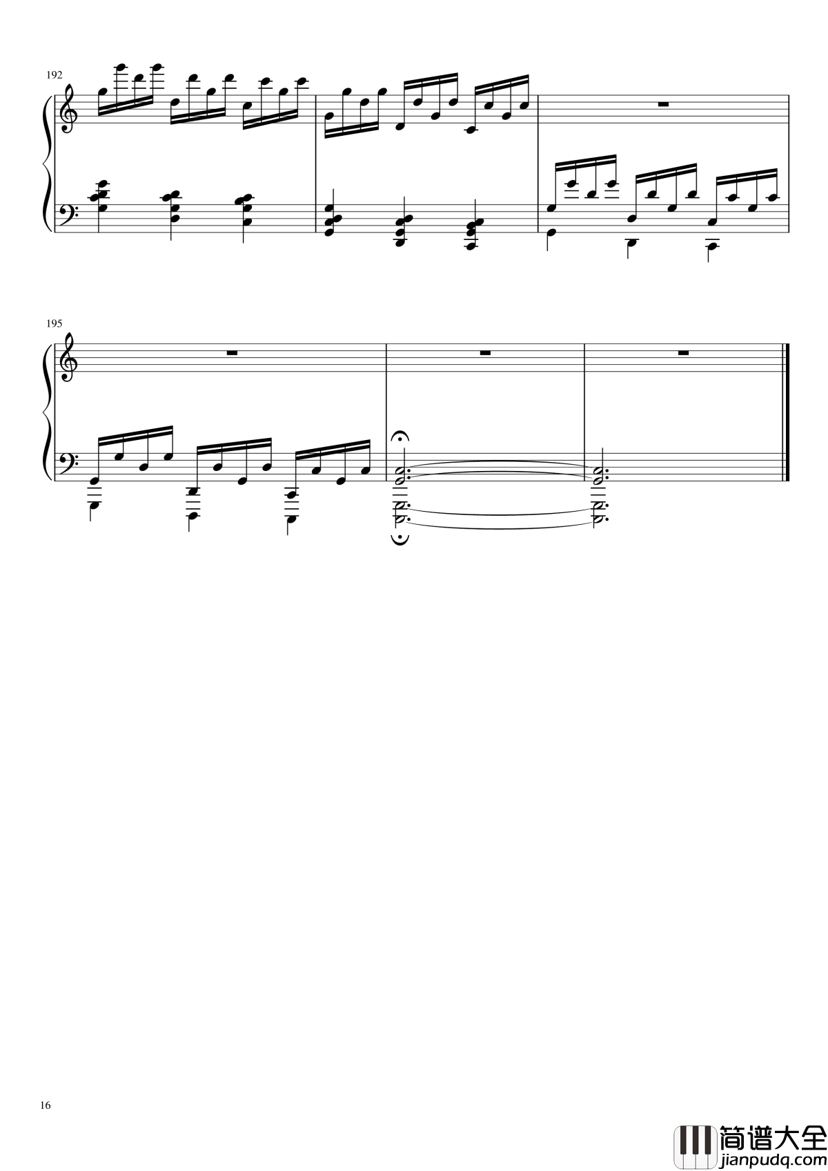 冥2钢琴谱__yewwc