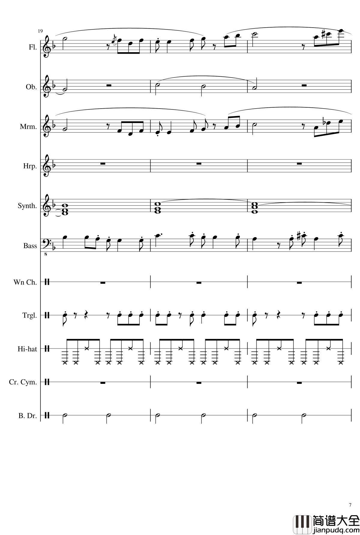 Littleroot_Town钢琴谱_精灵宝可梦_未白镇