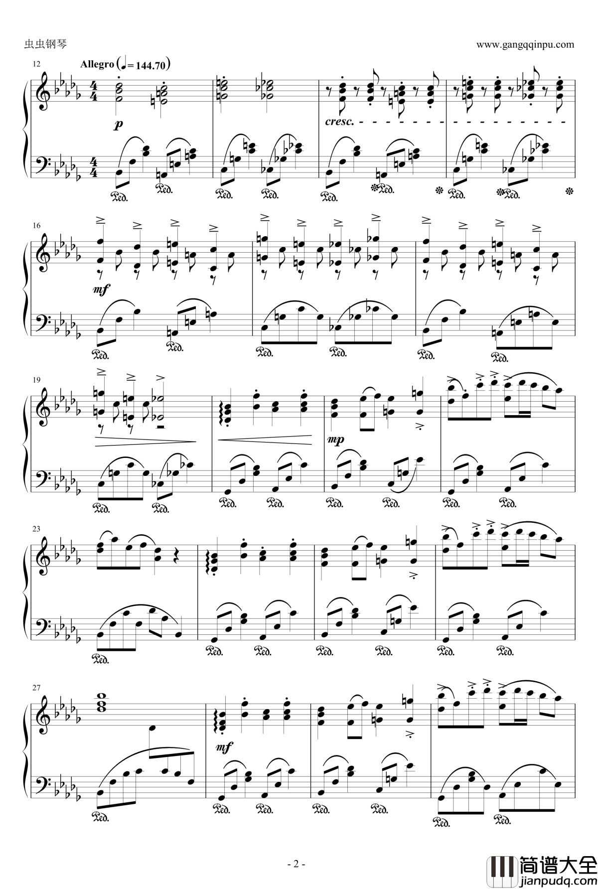 U.N.オーエンは彼女なのか？钢琴谱_触手猴_幻想游戏雅