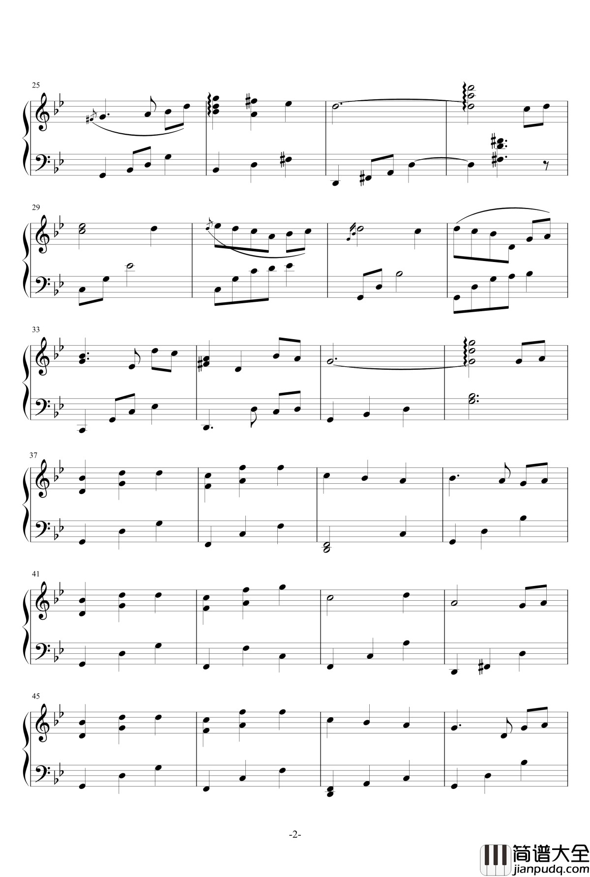 Since_Summer钢琴谱_為妳而舞