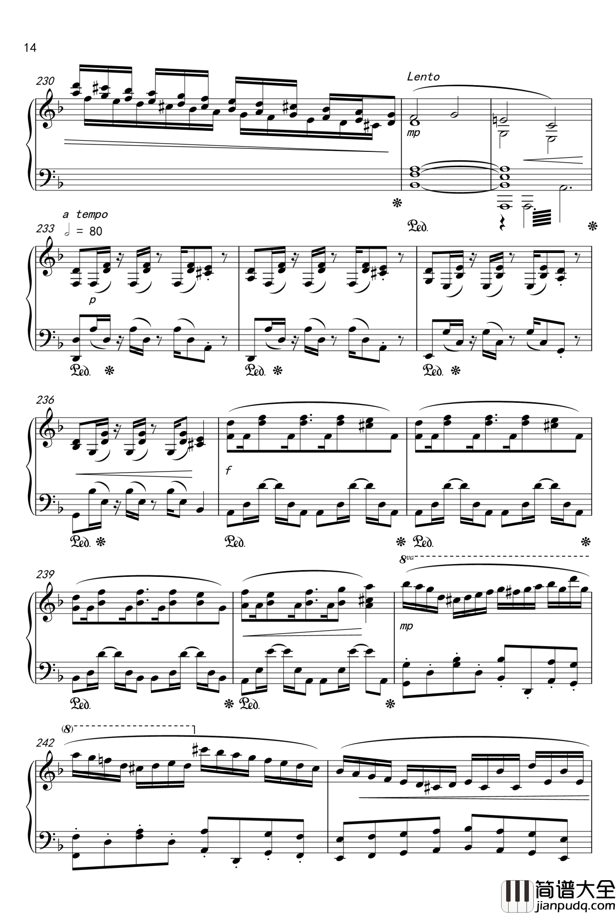 Forest_Memories钢琴谱_コナユキ