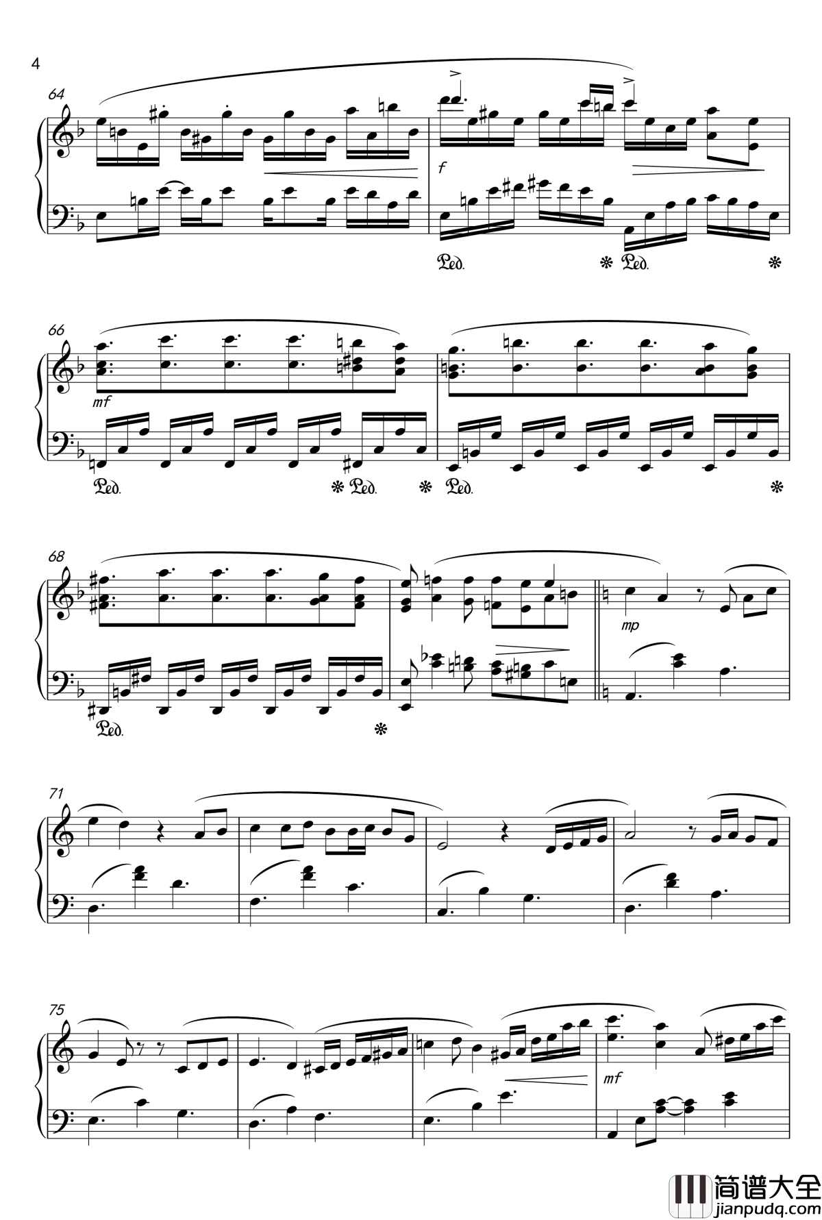 Forest_Memories钢琴谱_コナユキ