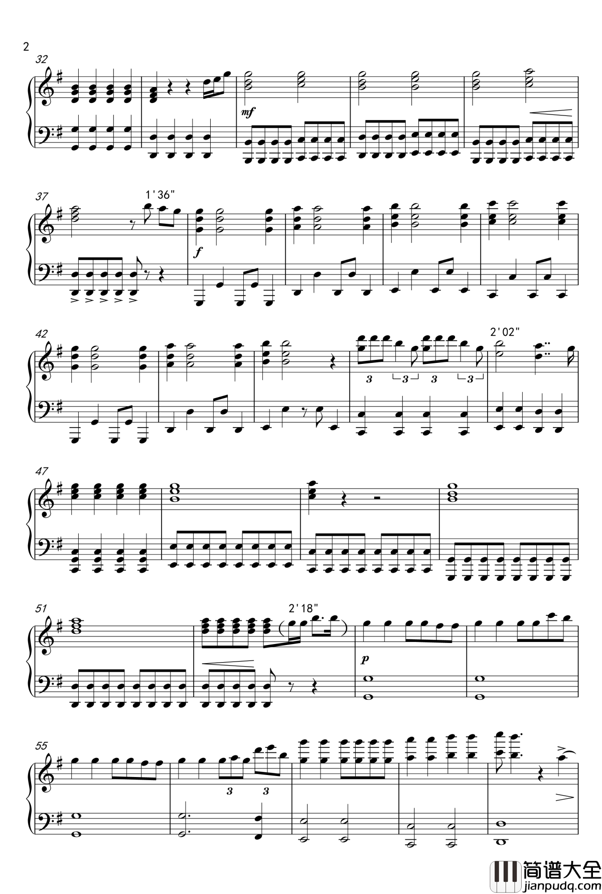 Fight_Song_钢琴谱_合唱钢琴伴奏谱_何佩勋编配_Rachel_Platte