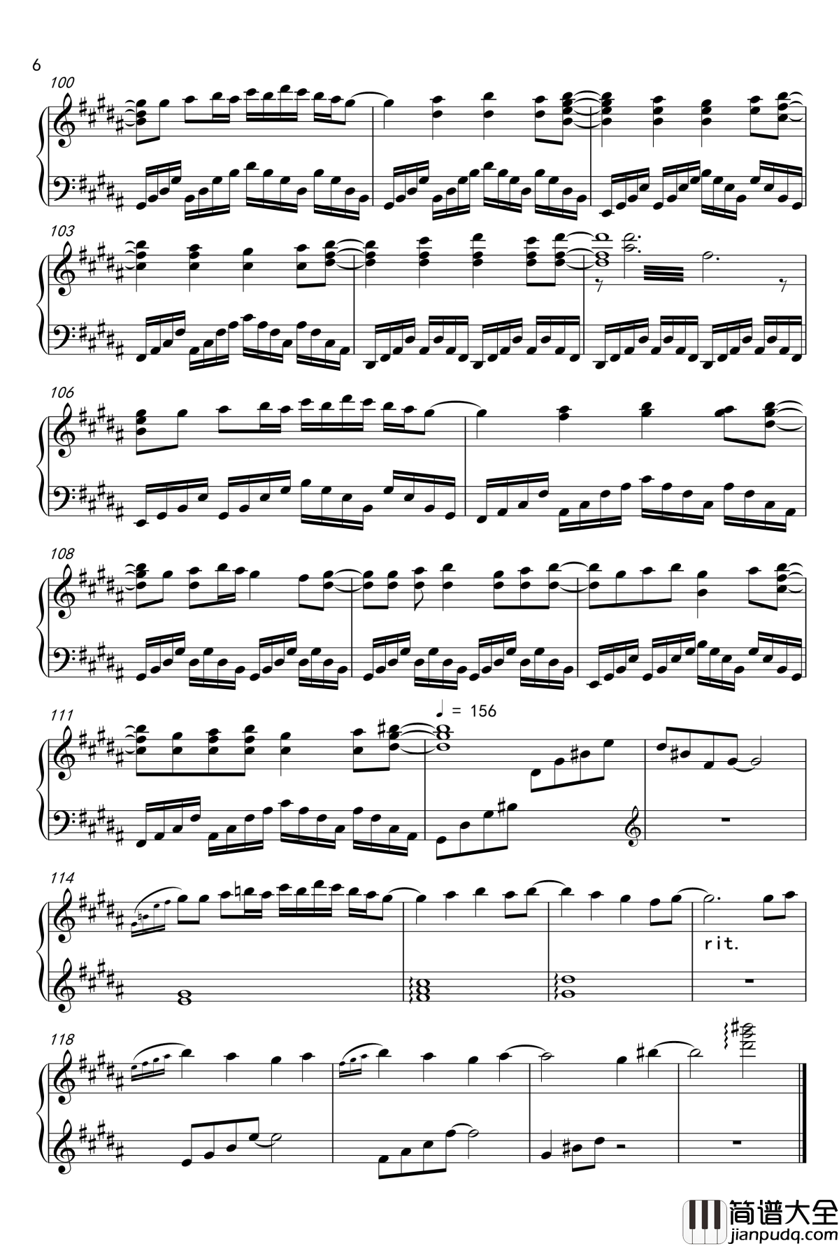 ネクロファンタジア钢琴谱_东方project_触手猴