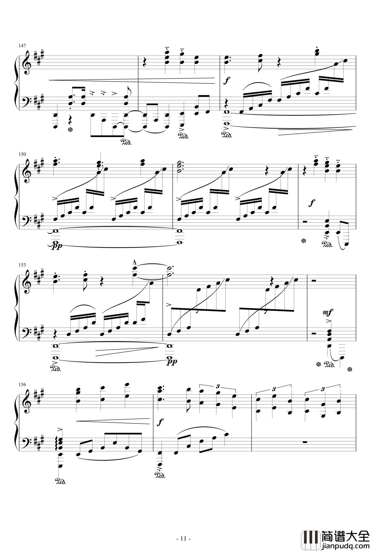 星条旗のピエロ钢琴谱_触手猴